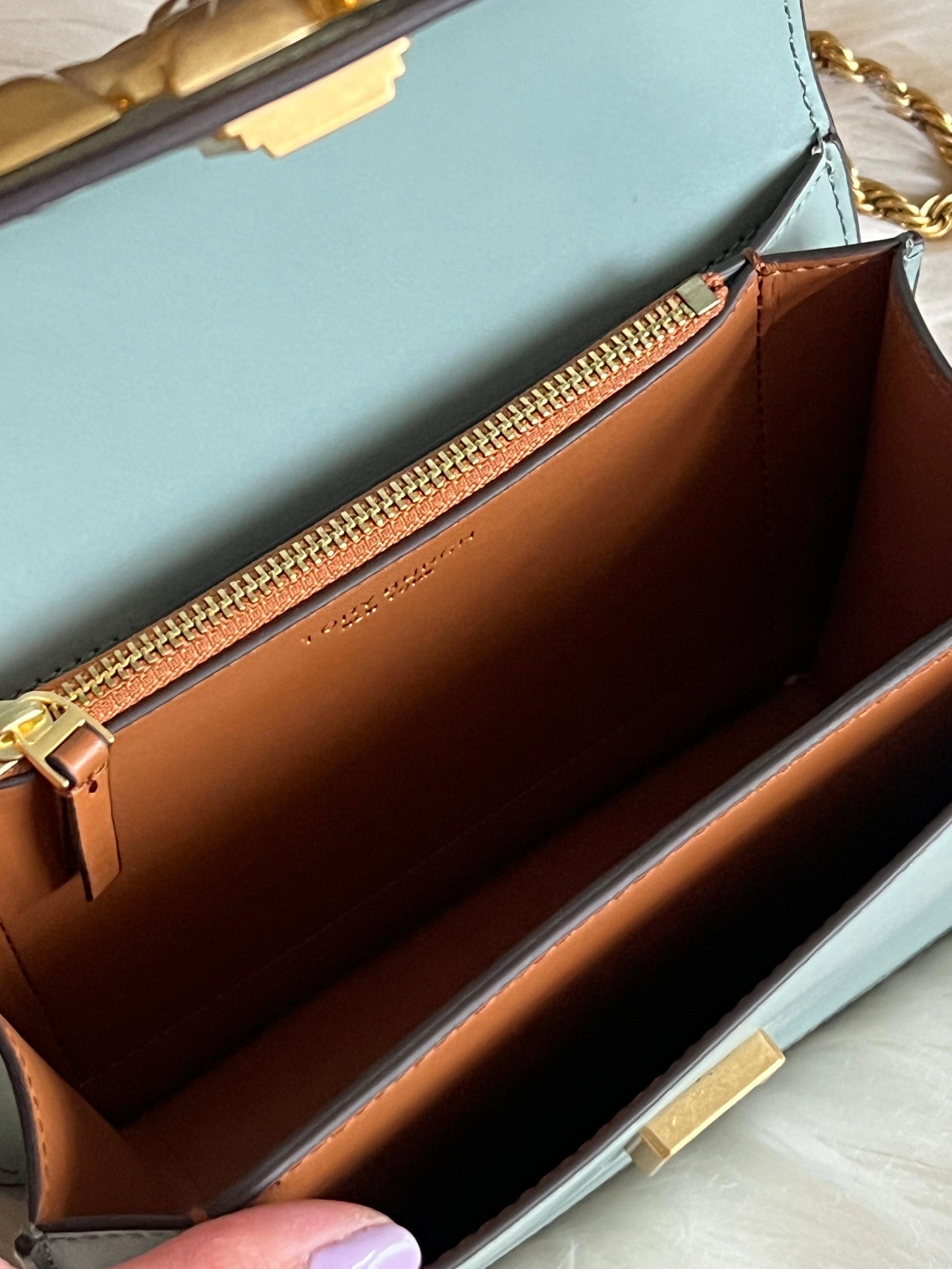 Tory Burch Eleanor Textured Small Convertible Shoulder Bag