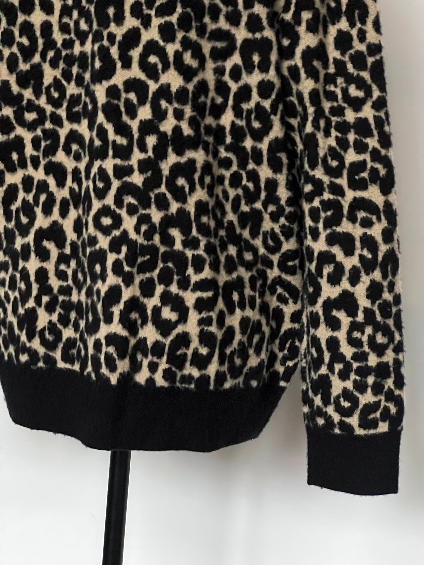 Coach Leopard Cardigan