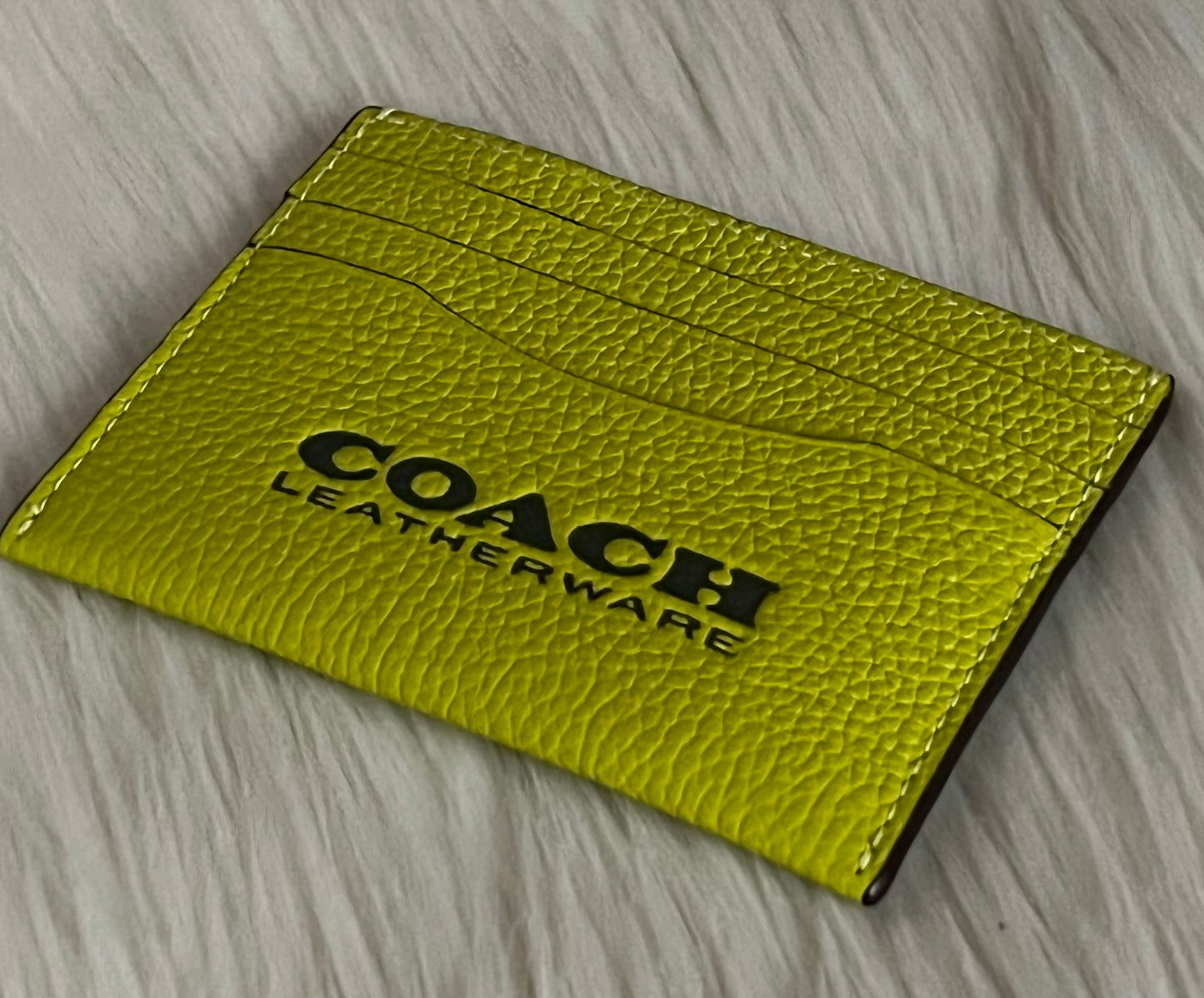 Coach Flat Card Case Leatherware