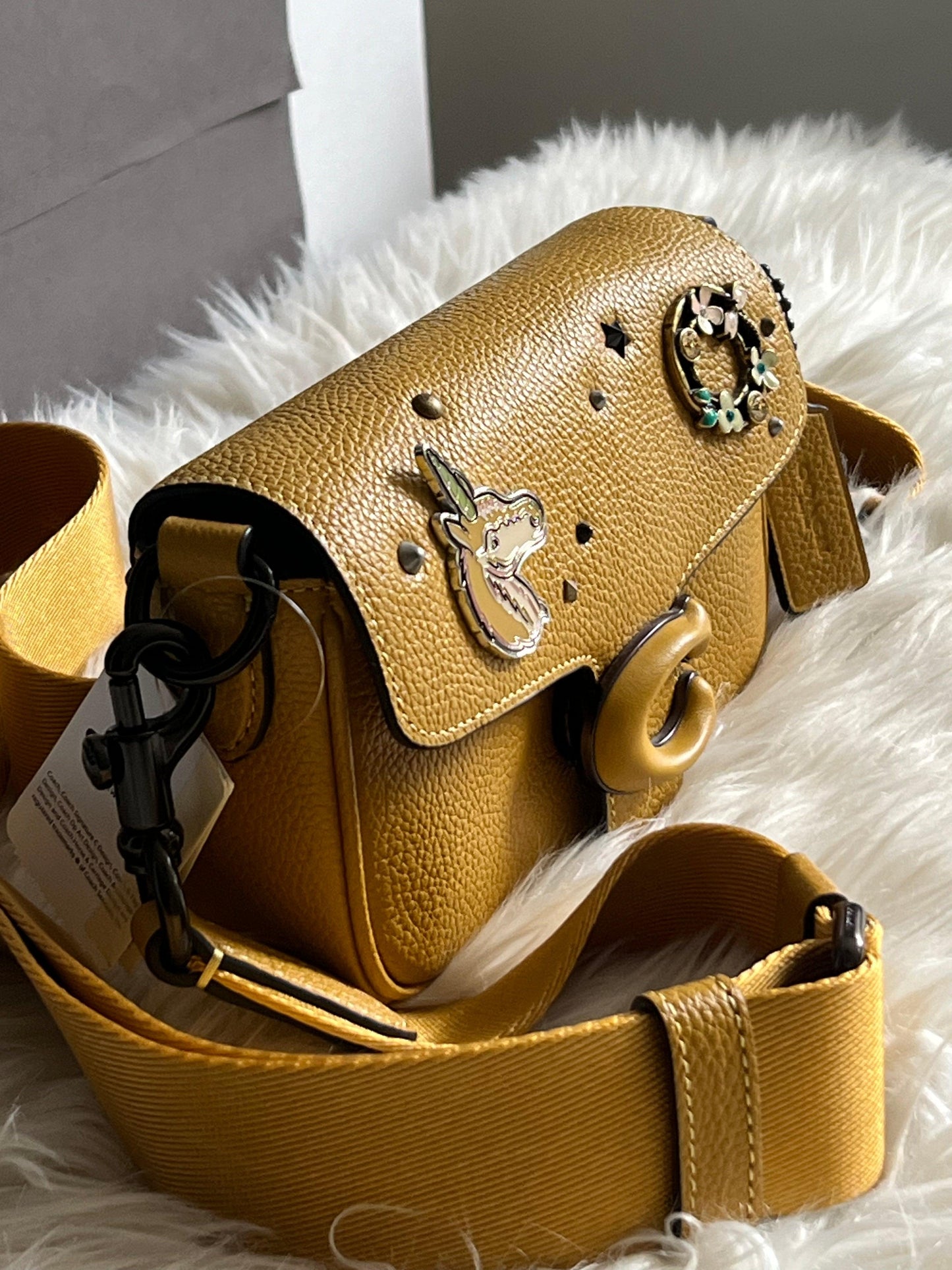 Coach Soft Tabby Crossbody 18 with Charms