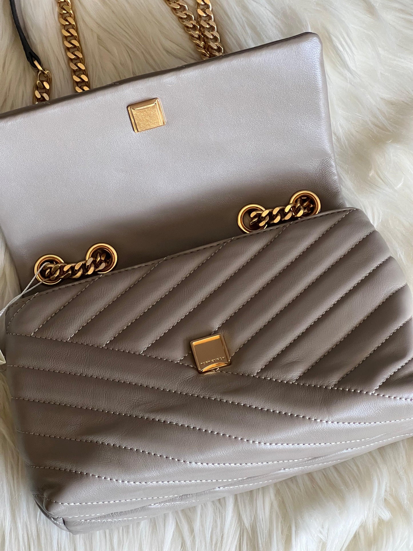Tory Burch Small Kira Chevron Convertible Shoulder Bag