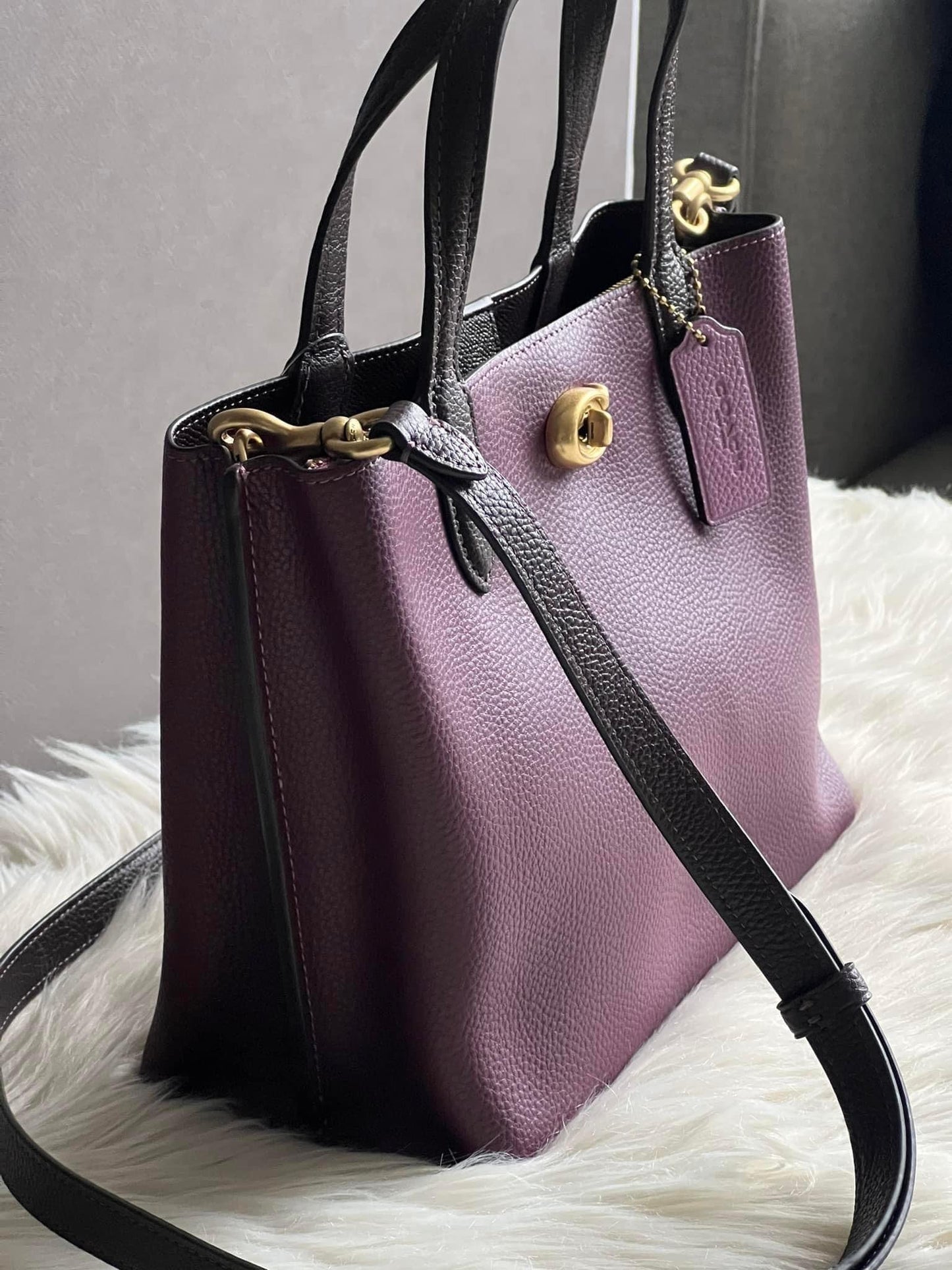 Coach Willow Tote 24 in Colorblock