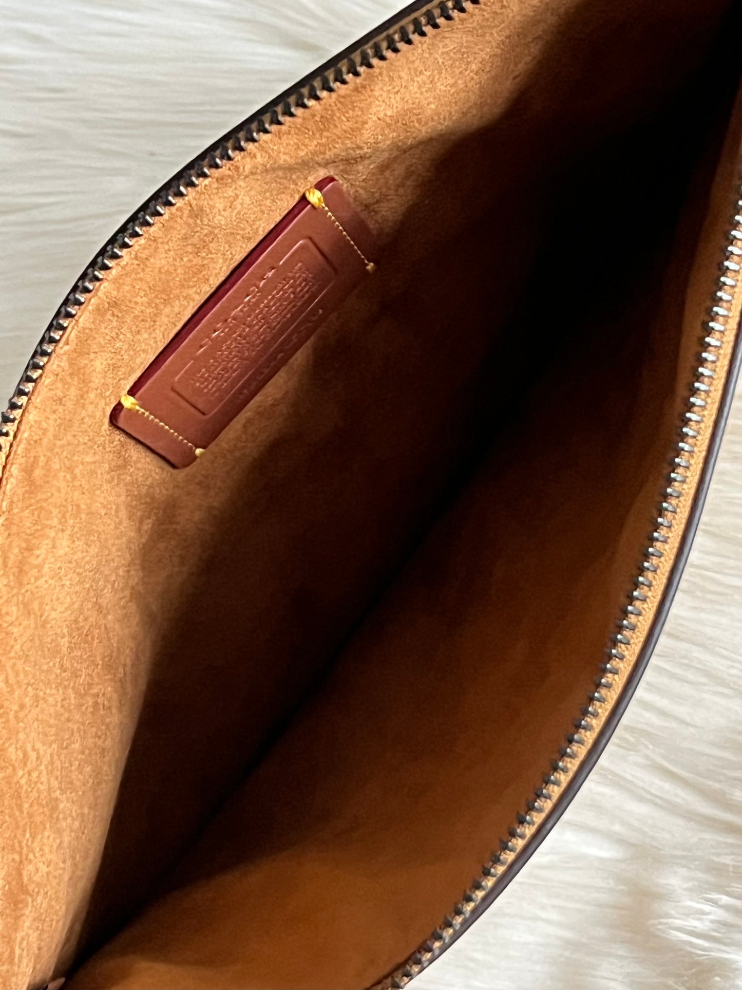 Coach Charter Pouch With Coach Badge
