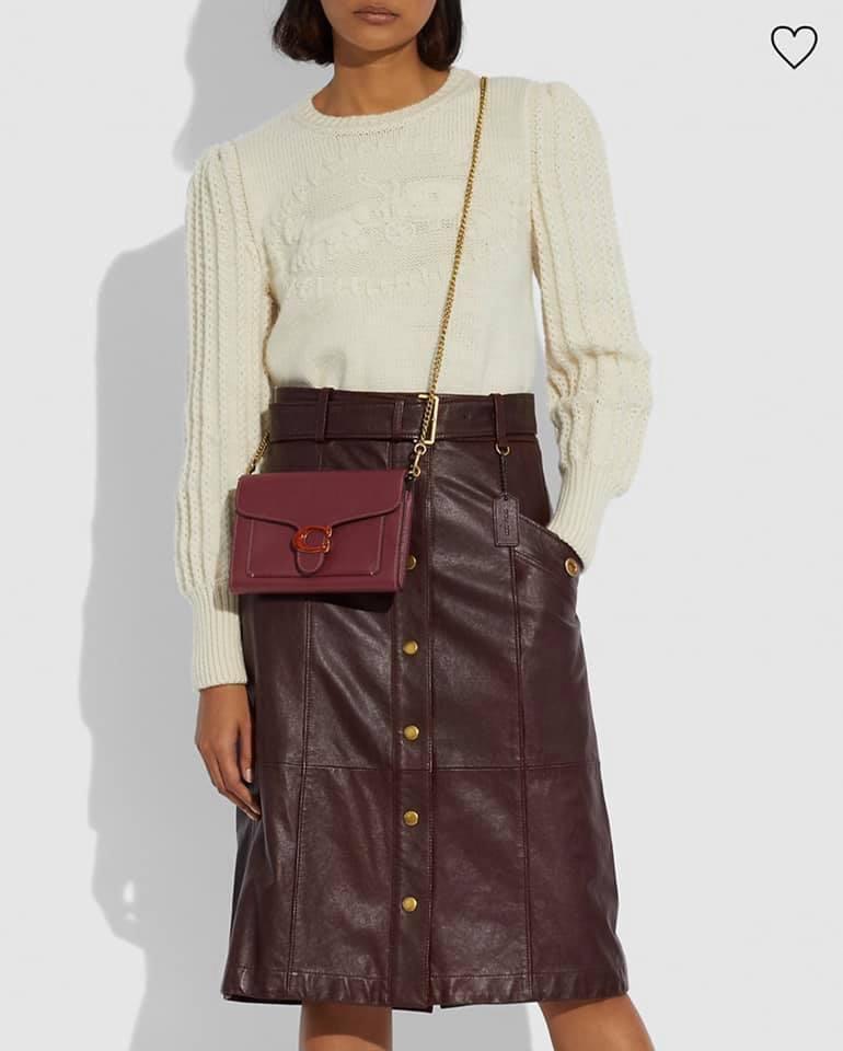 Coach Tabby Chain Clutch