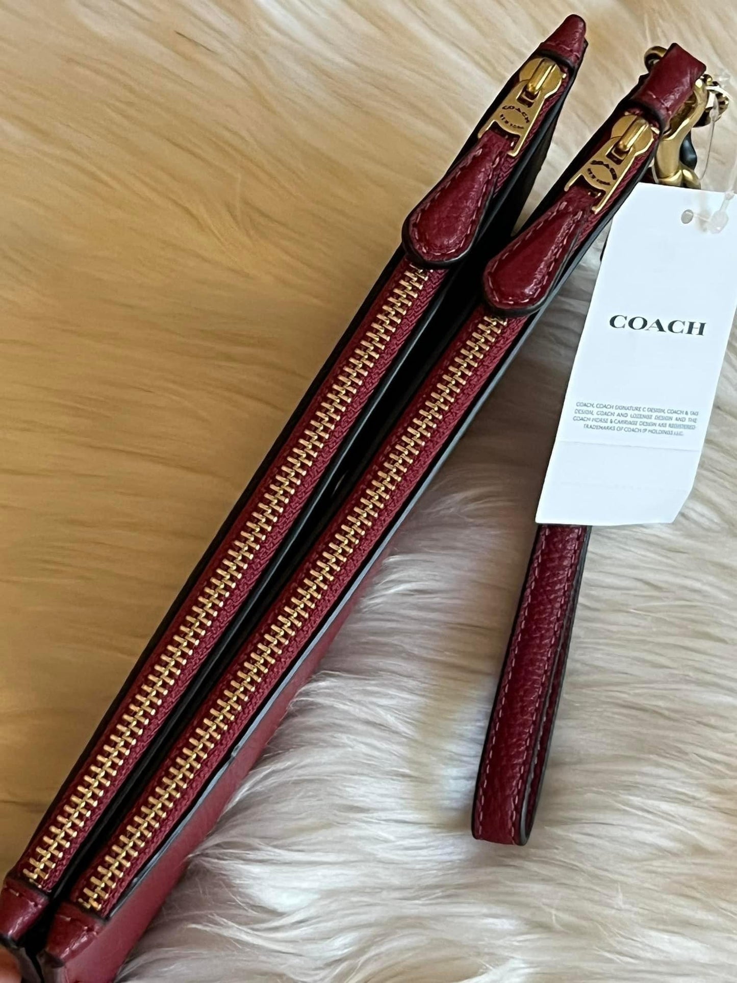 Coach Women’s Double Zip Wallet