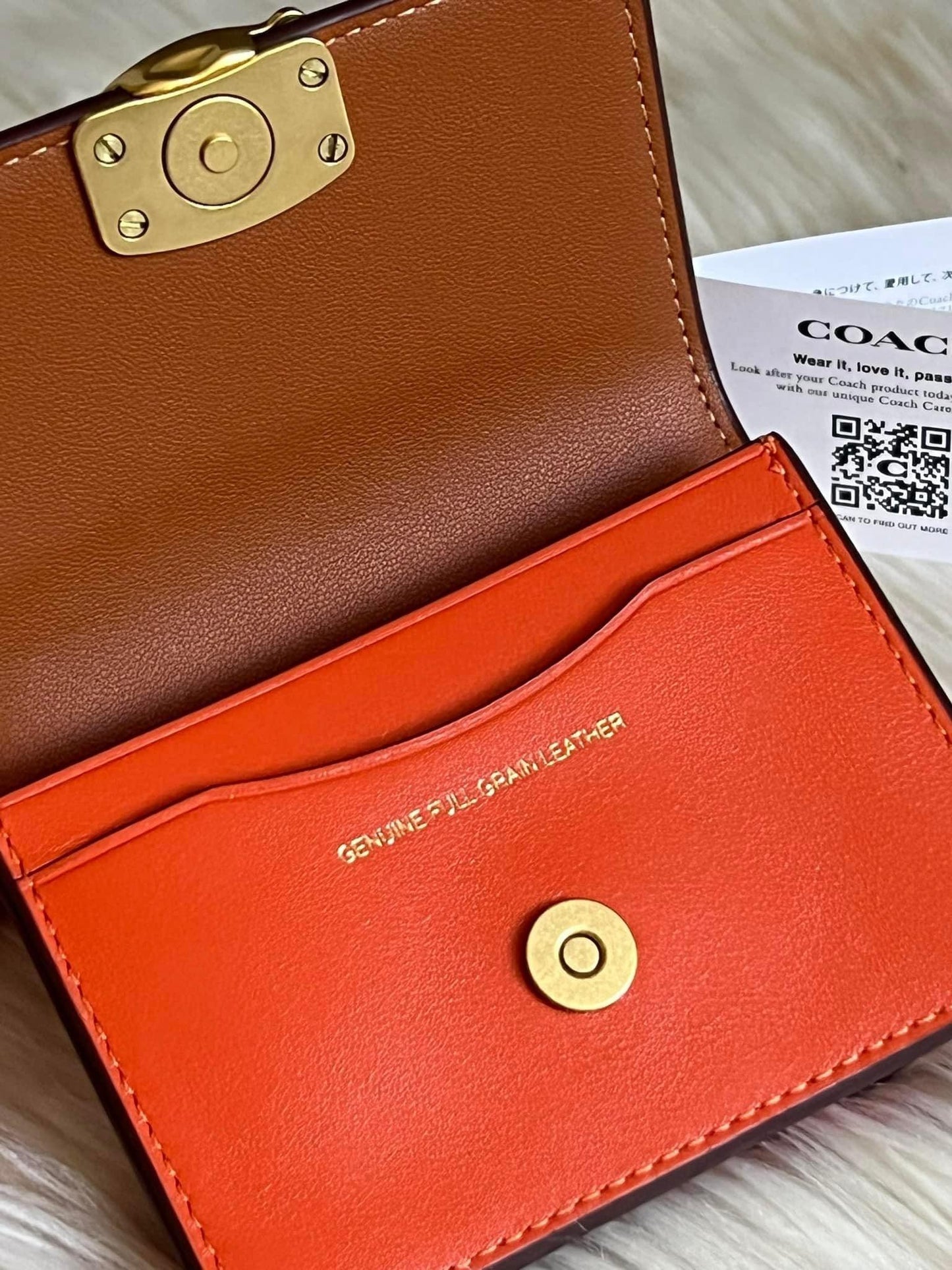 Coach Women’s Bandit Card Case