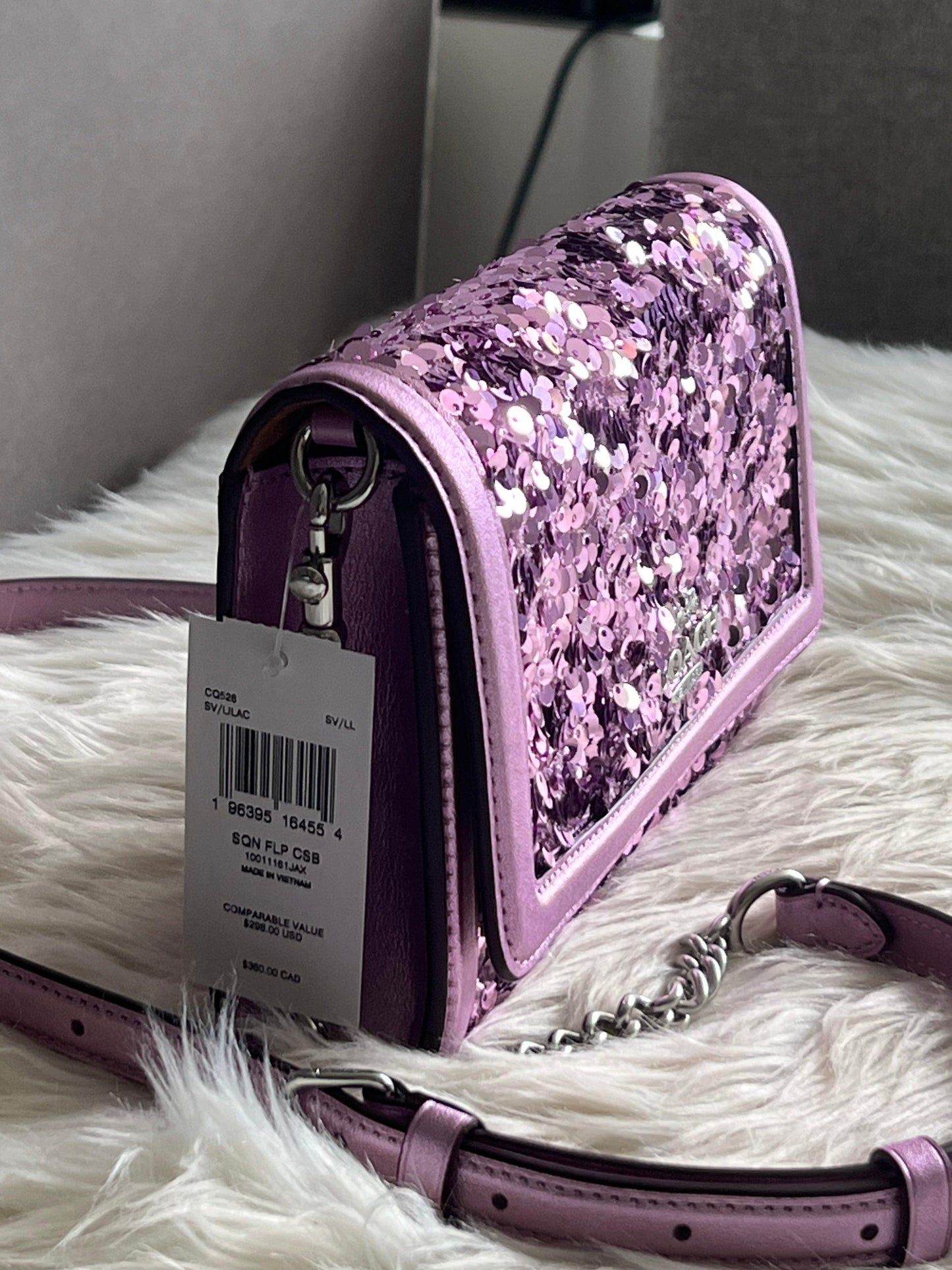 Coach Flap Clutch Crossbody
