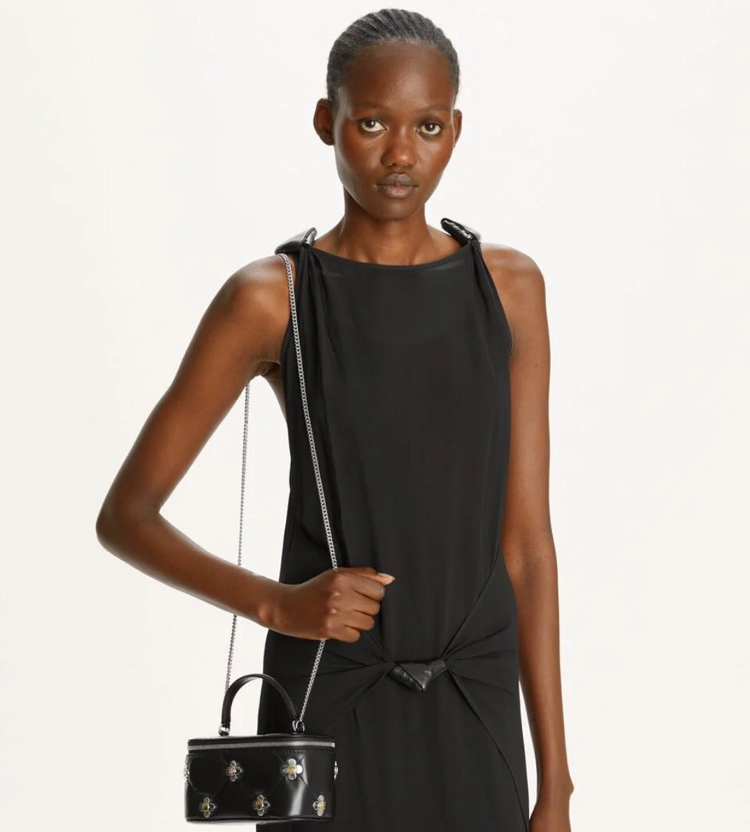 Tory Burch Kira Diamond Quilt Clover Vanity Case