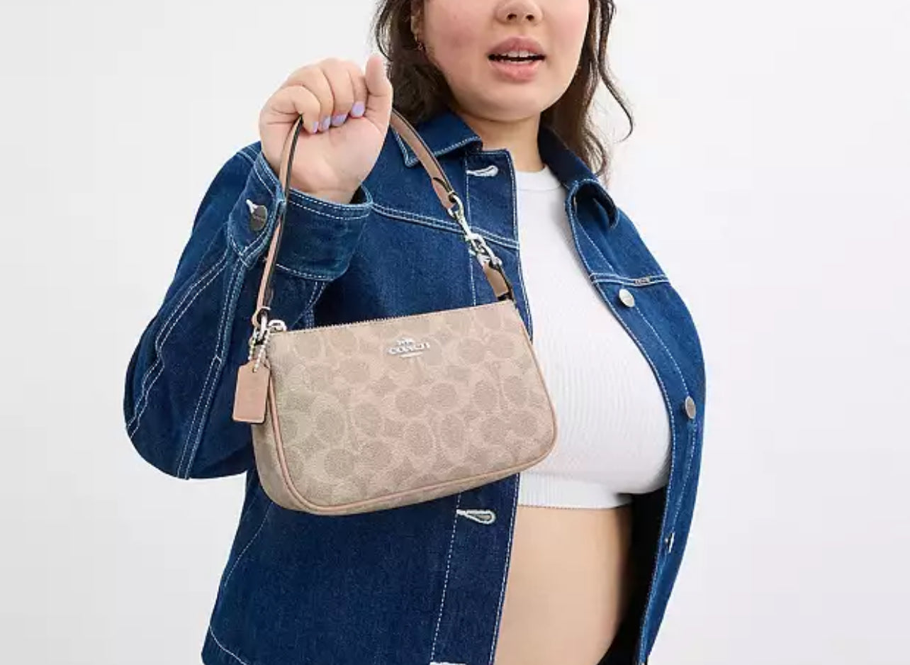 Coach Nolita 19 In Signature Canvas