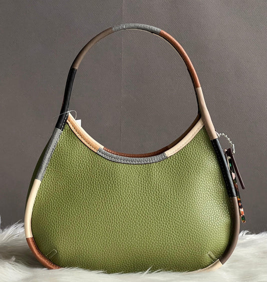 Coach Ergo Bag with Colorful Binding in Upcrafted Leather