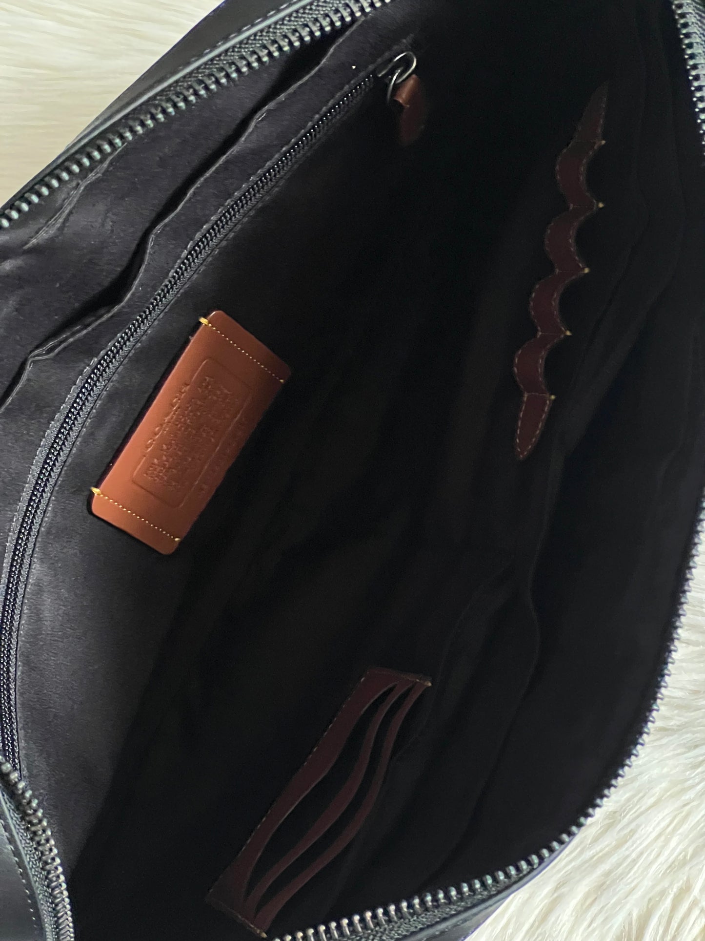 Coach Ethan Slim Brief In Signature Canvas
