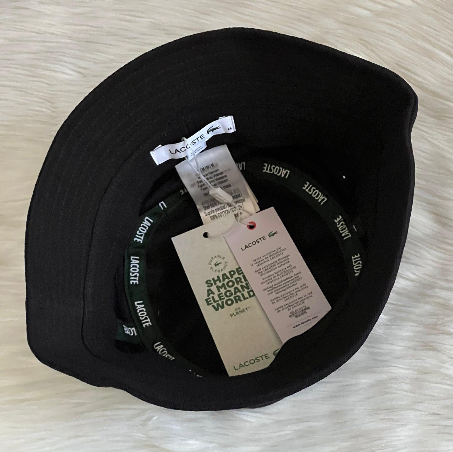 Lacoste Unisex Piqué Bucket Hat