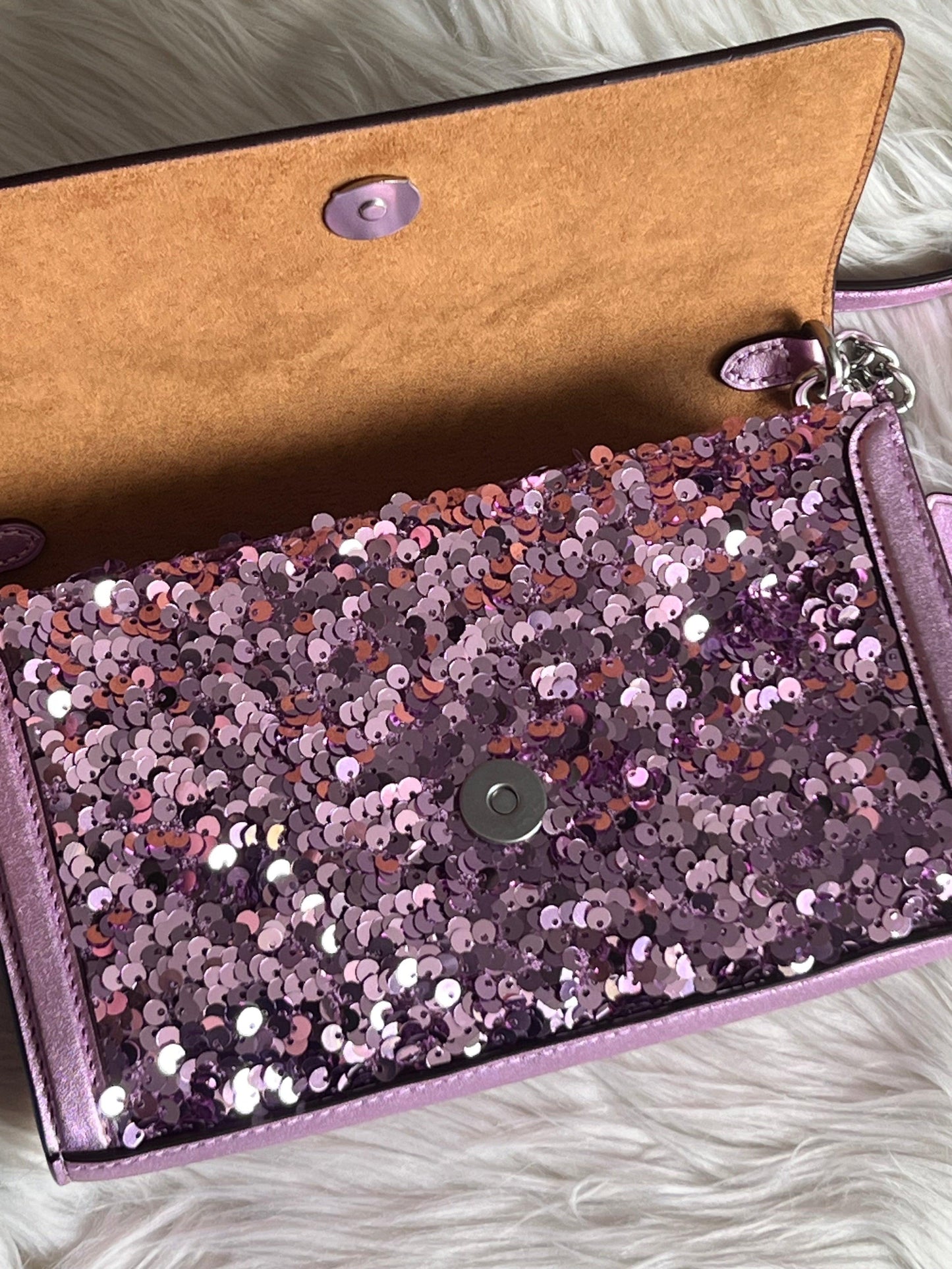 Coach Flap Clutch Crossbody