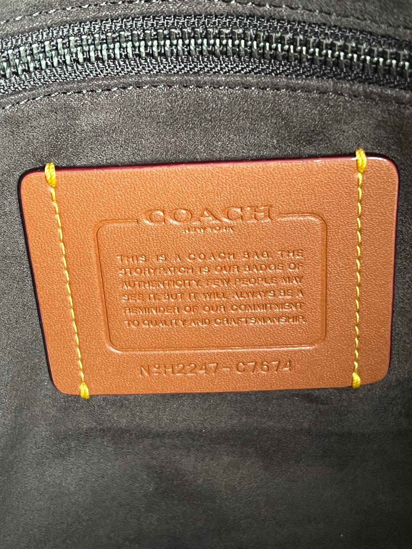 Coach Field Tote 40 in Signature Canvas