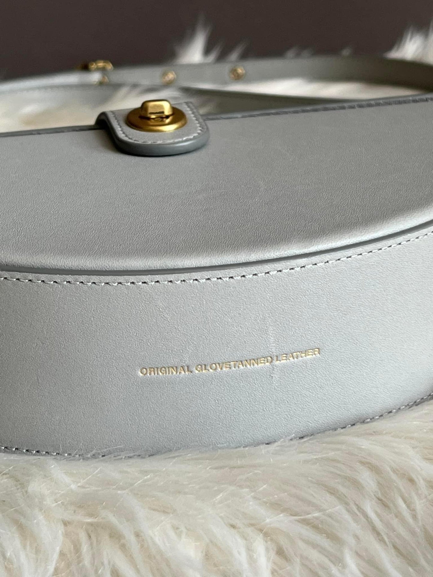 Coach City Blocks Semi Circle Bag