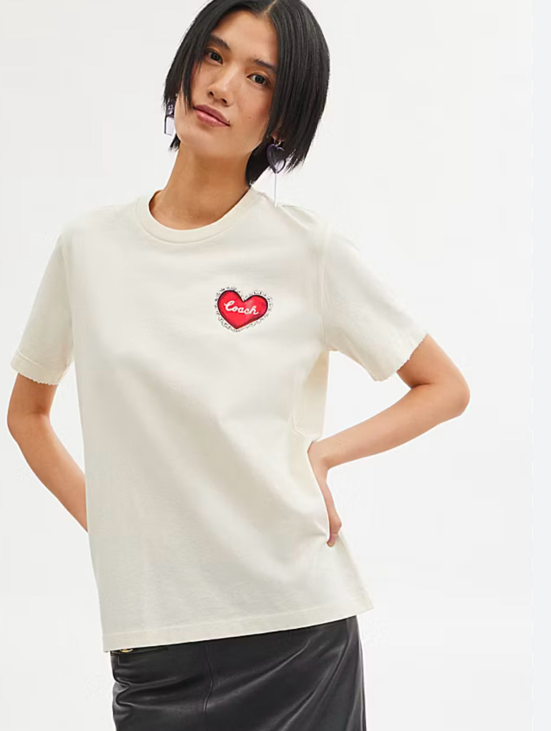 Coach Heart T-Shirt