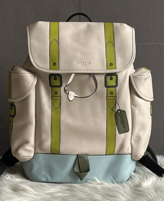 Coach Hitch Backpack with Trompe L’oeil