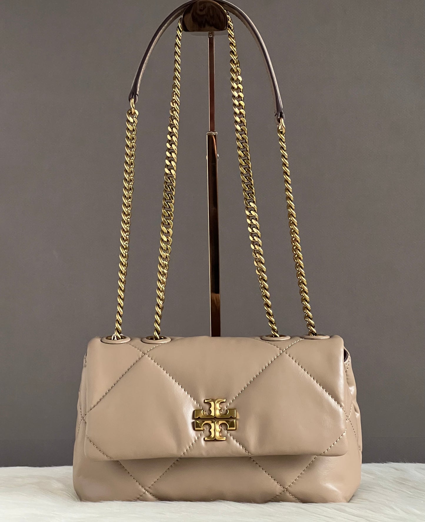 Tory Burch Small Kira Diamond Quilt Convertible Shoulder Bag