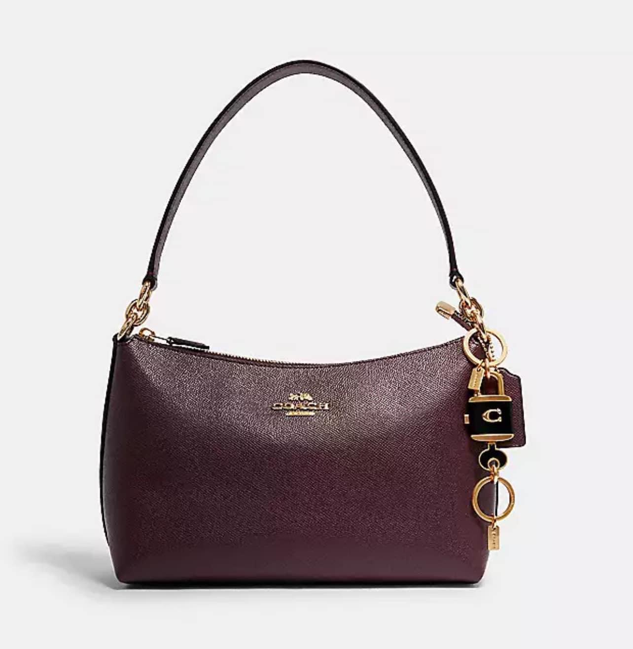 Coach Lock And Key Bag Charm Key Ring