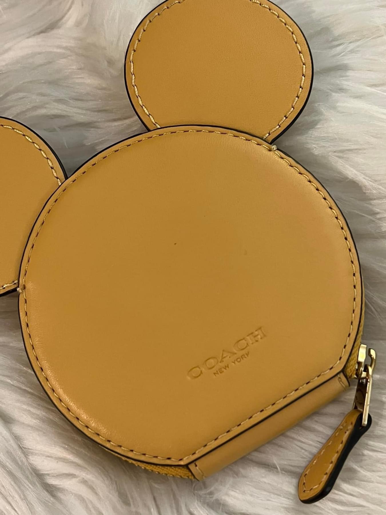 Coach X Disney Mickey Mouse Coin Case