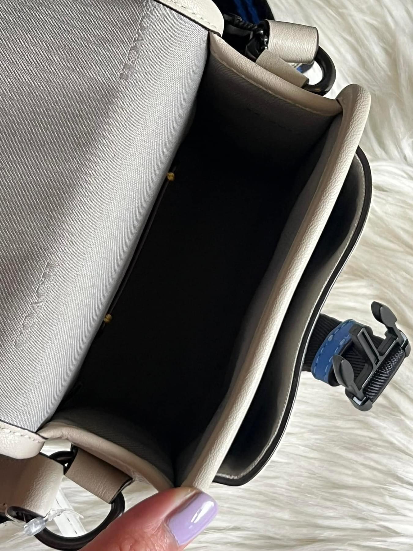 Coach Charter North/South Crossbody With Hybrid Pouch In Colorblock