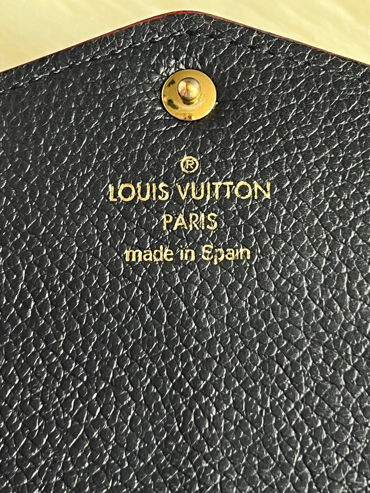 Louis Vuitton Monogram Empreinte Long Wallet