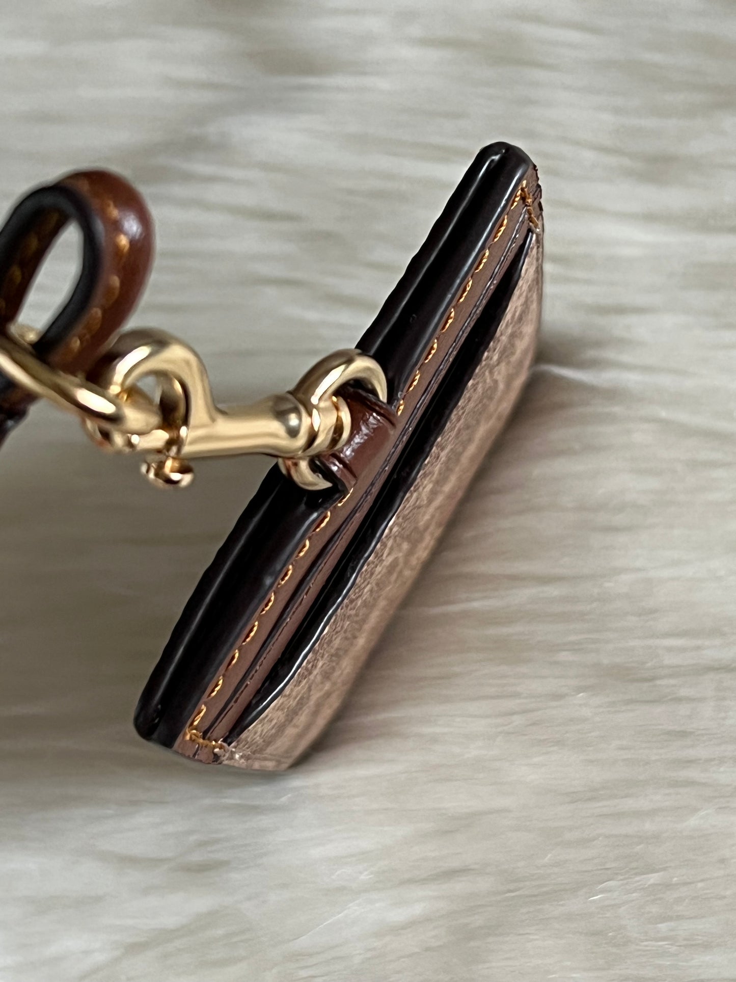 Coach ID Lanyard in Signature Canvas