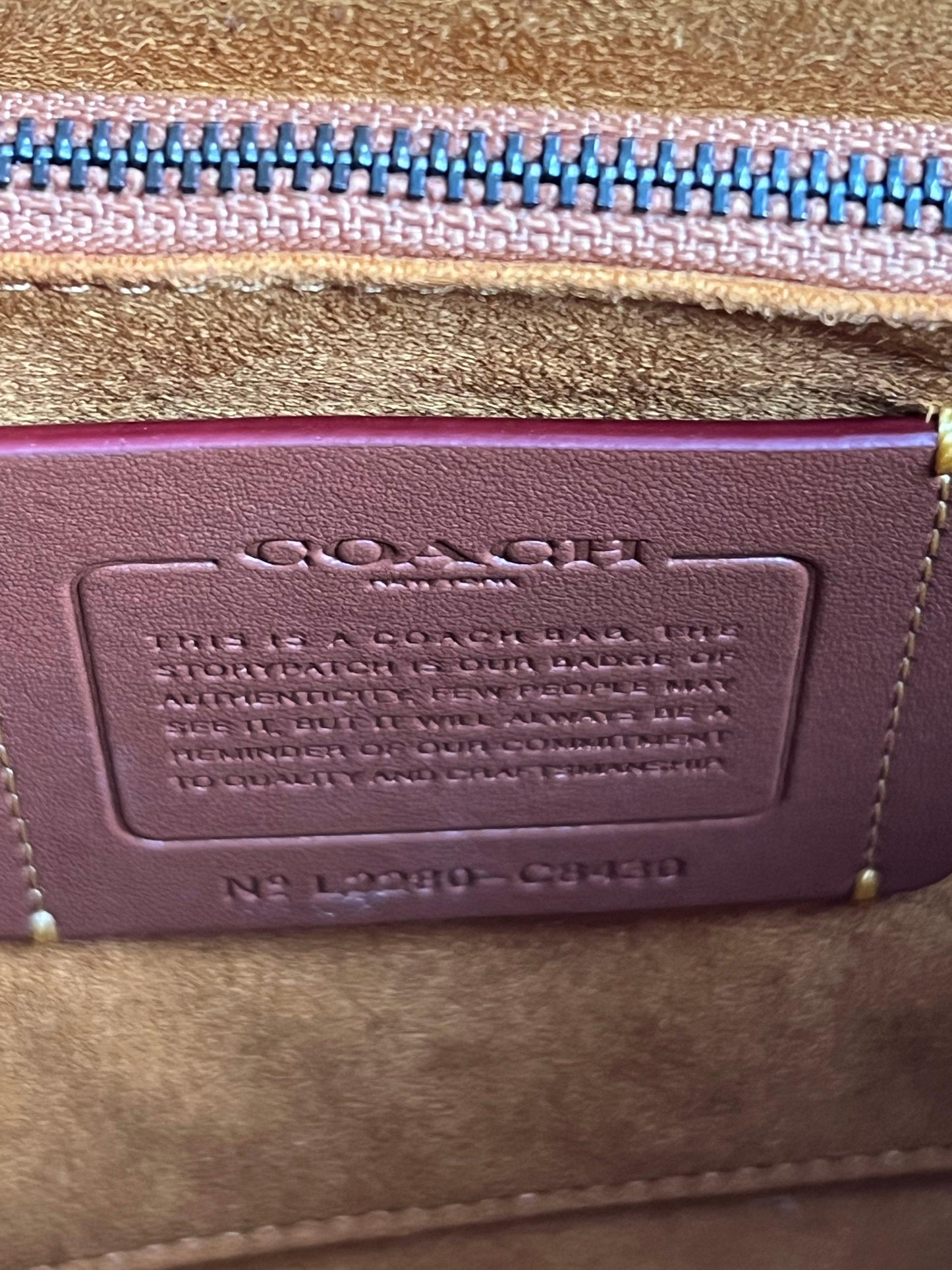 Coach Soft Tabby Messenger