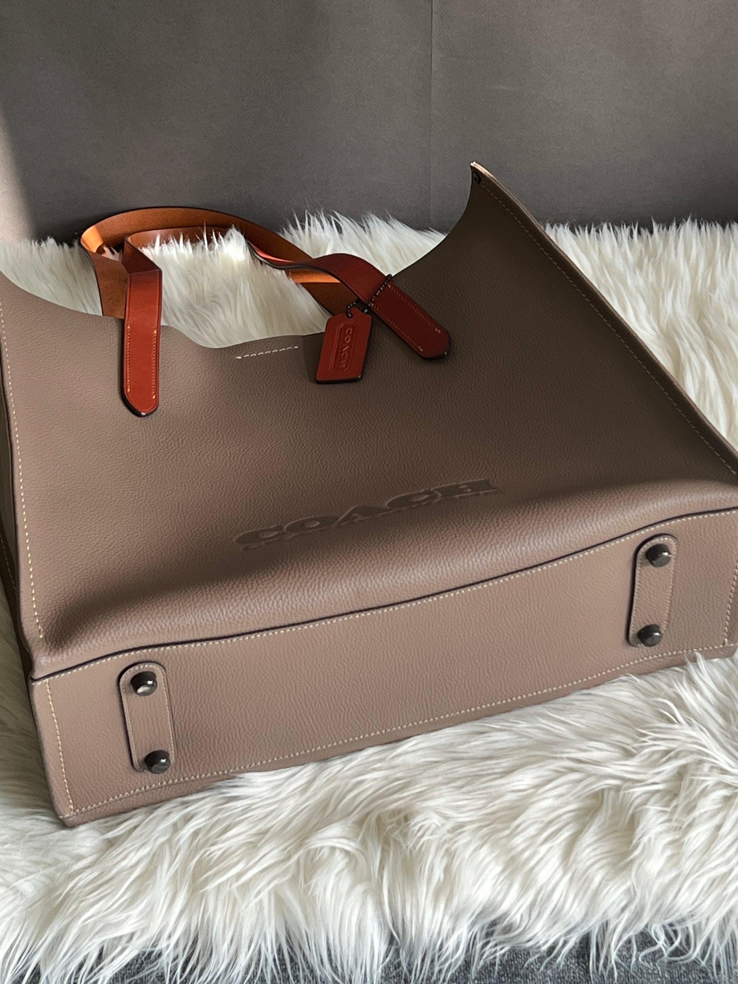 Coach Relay Tote with Coach Graphic