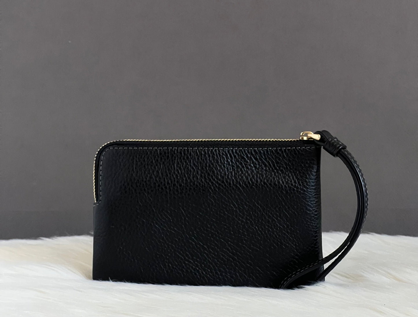 Coach Corner Zip Wristlet