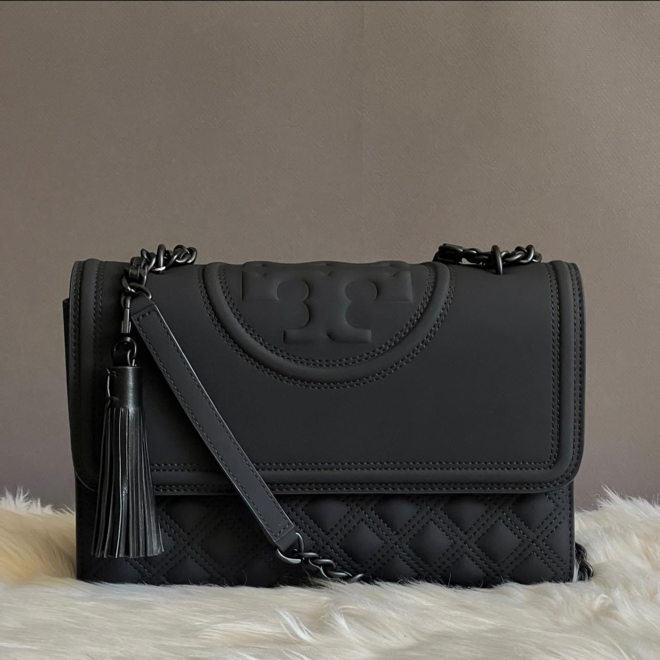 Tory Burch Fleming Matte Convertible Shoulder Bag