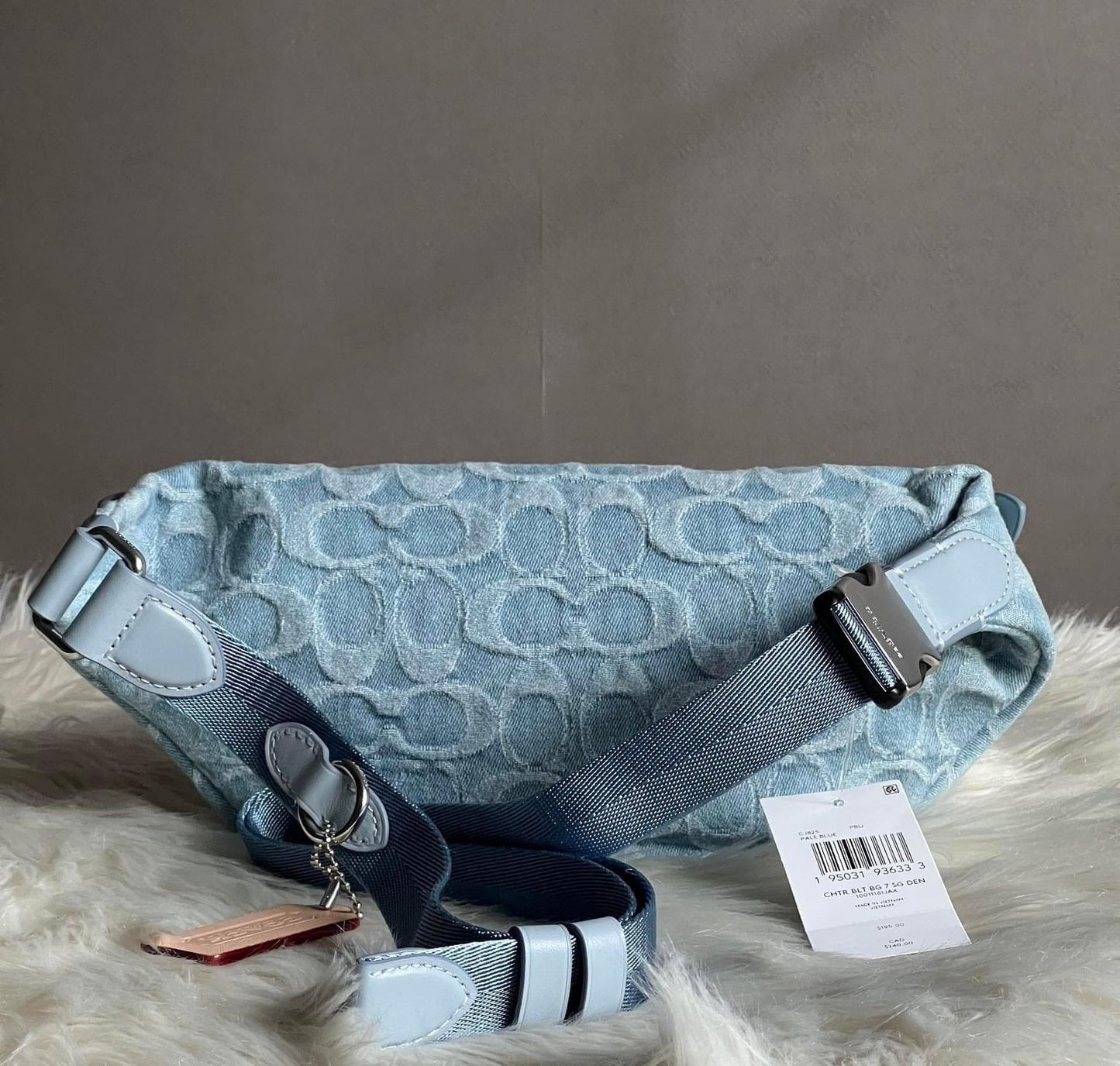 Coach Charter Belt Bag 7 in Signature Denim