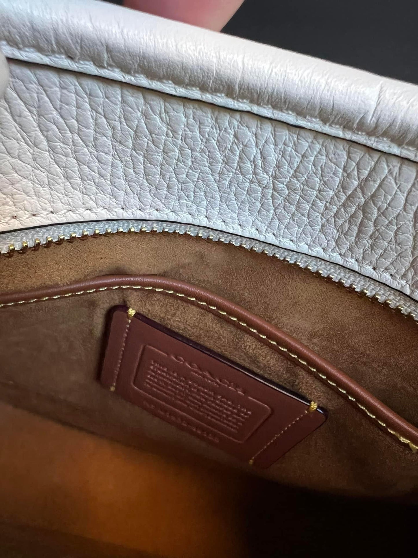 Coach Emery Crossbody with Varsity Stripe