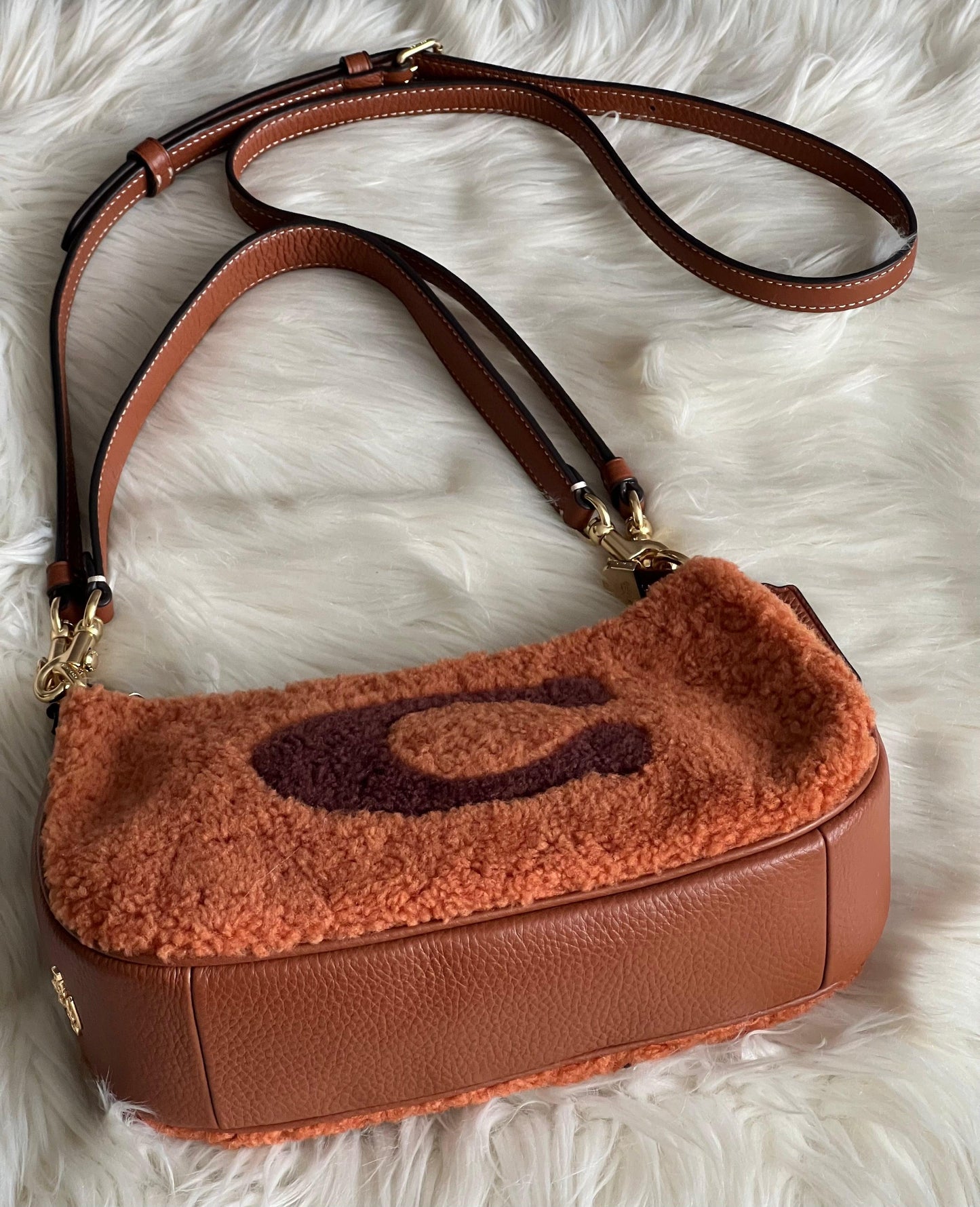 Coach Teri Shoulder Bag with Coach Motif