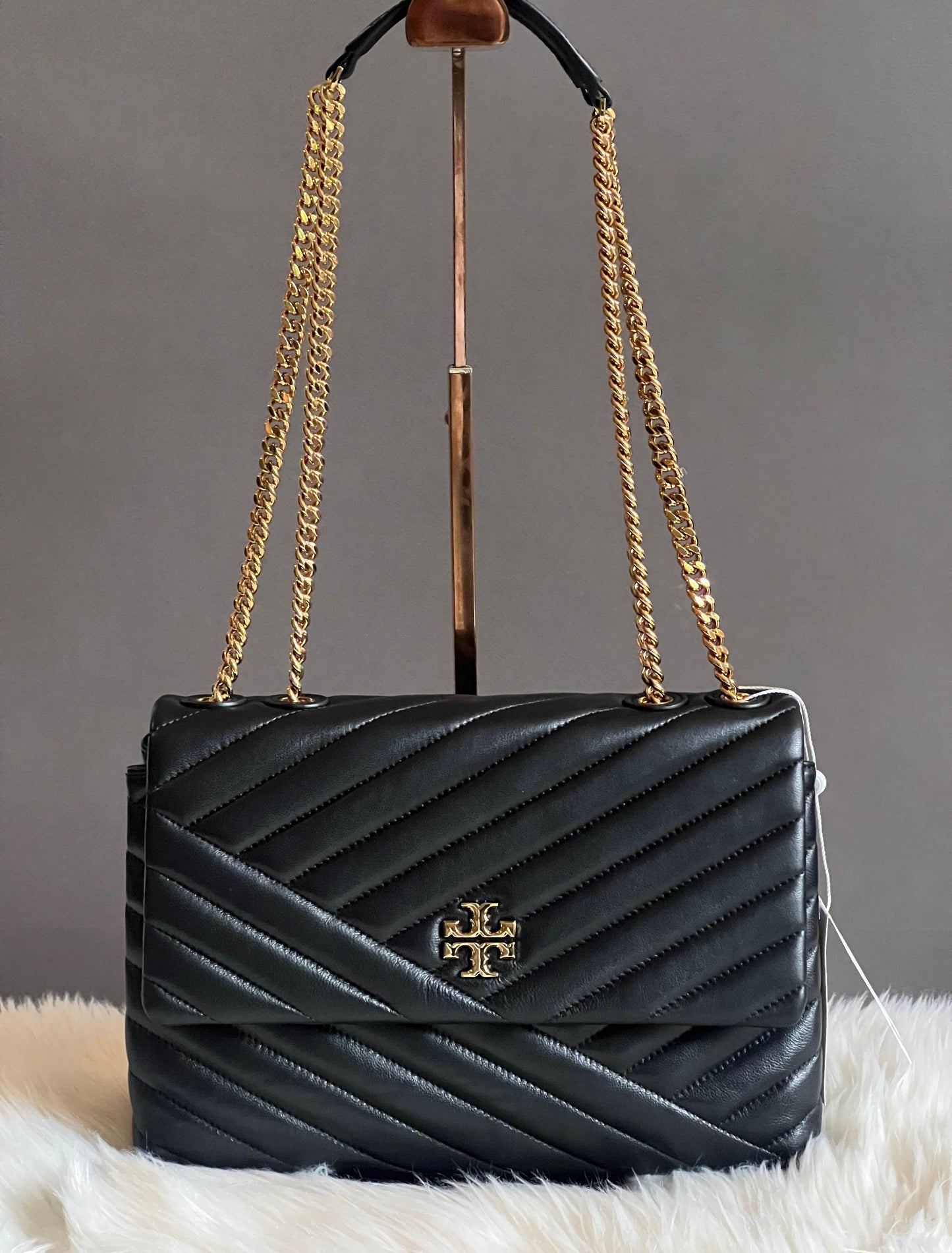 Tory Burch Kira Chevron Convertible Shoulder Bag