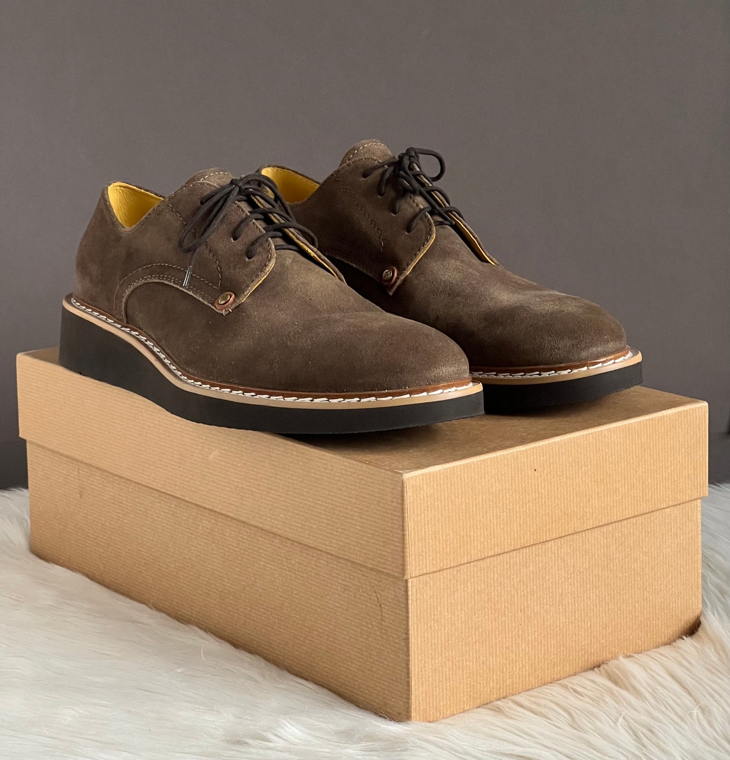 308 Madison Cesare Paciotti Suede Shoes