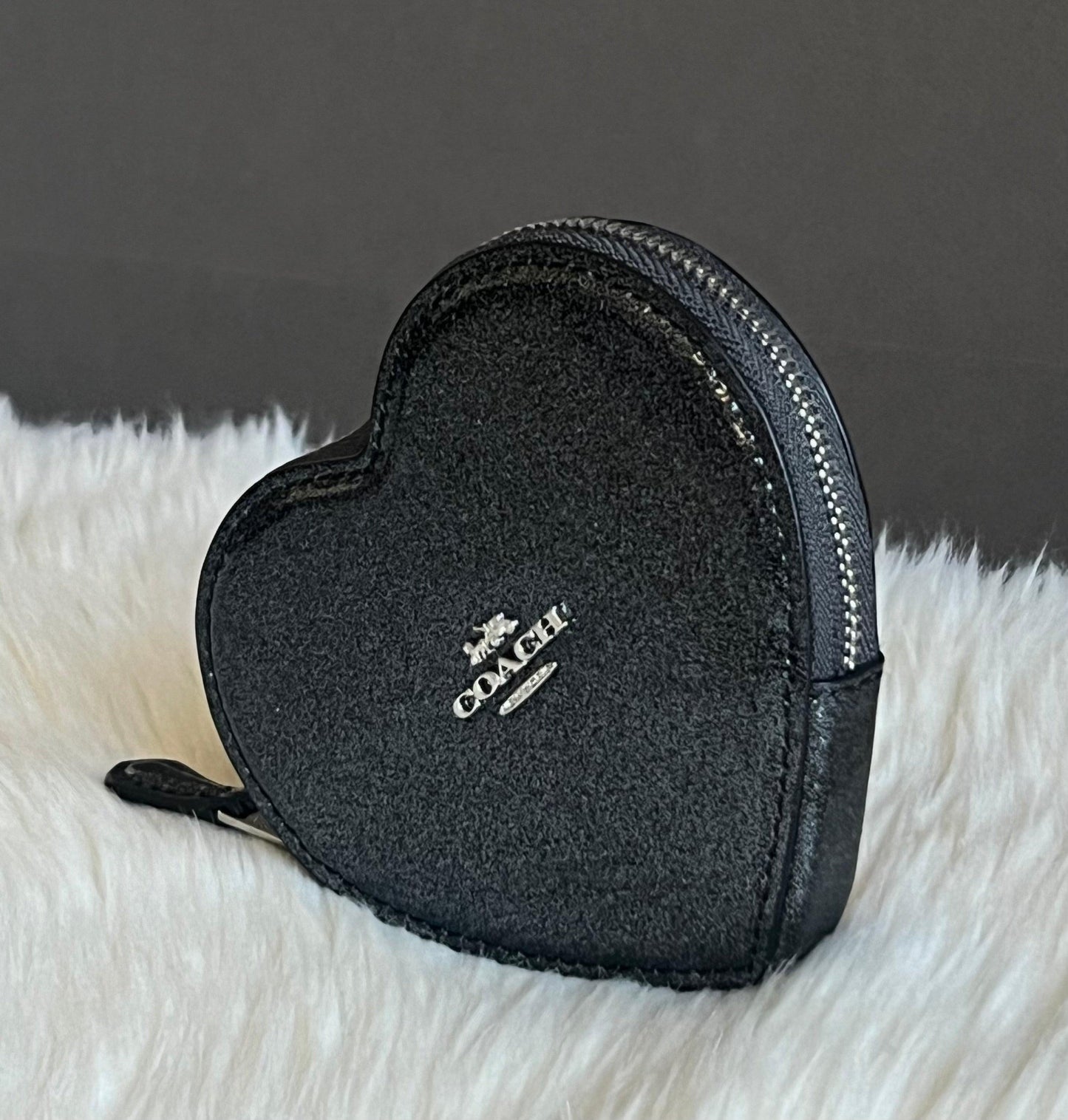 Coach Heart Coin Case