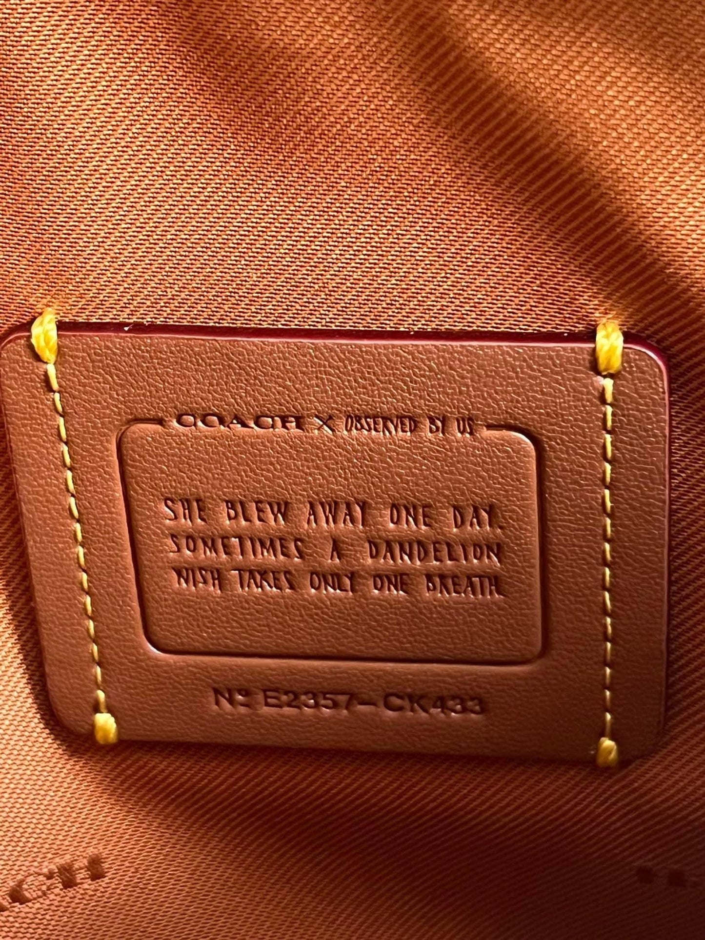 Coach X Observed By Us Essential Pouch 28