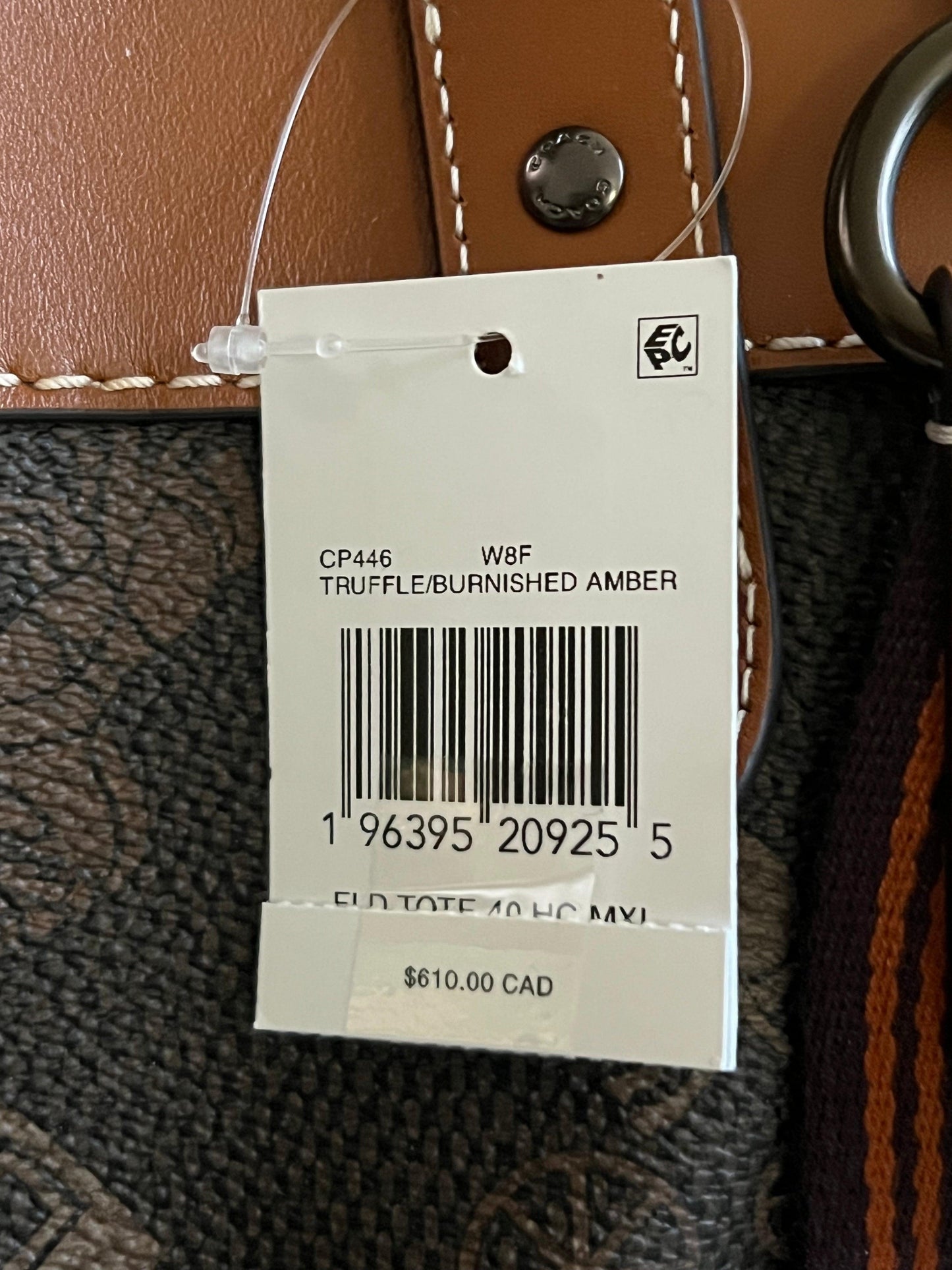 Coach Field Tote 40 with Large Horse and Carriage Print