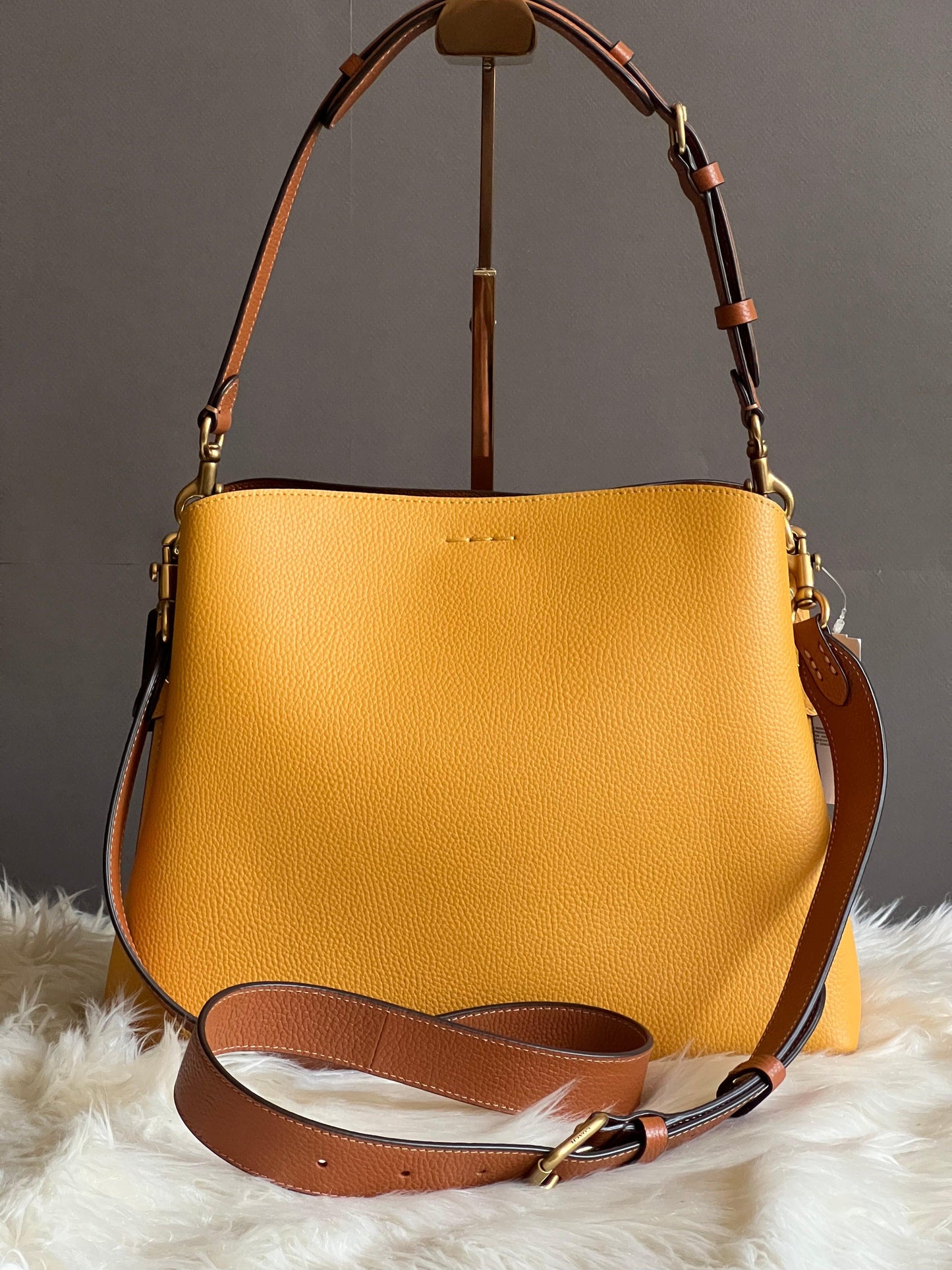 Coach Willow Shoulder Bag in Colorblock