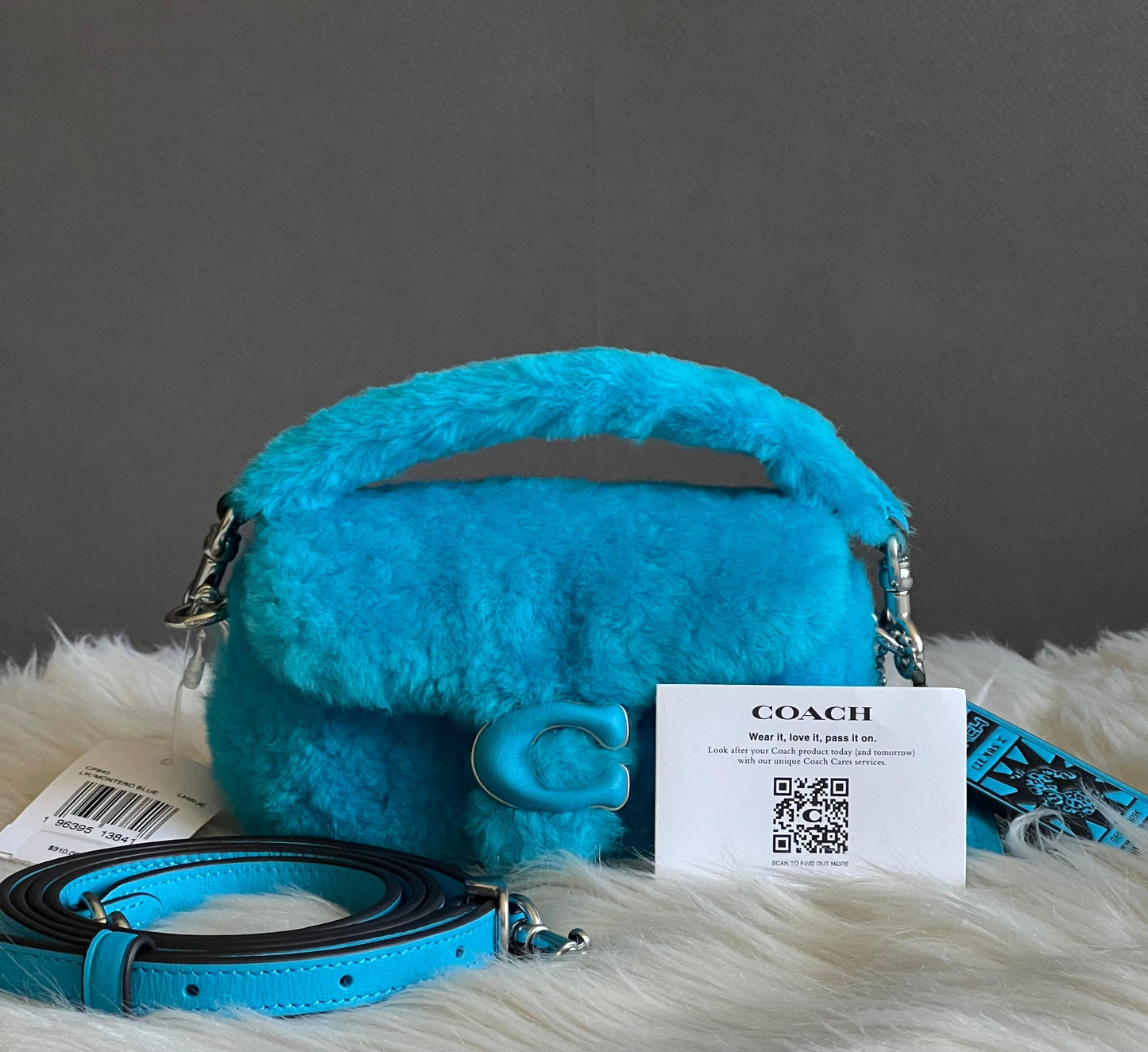 Coach The Lil Nas X Drop Tabby Shoulder Bag 12 in Shearling
