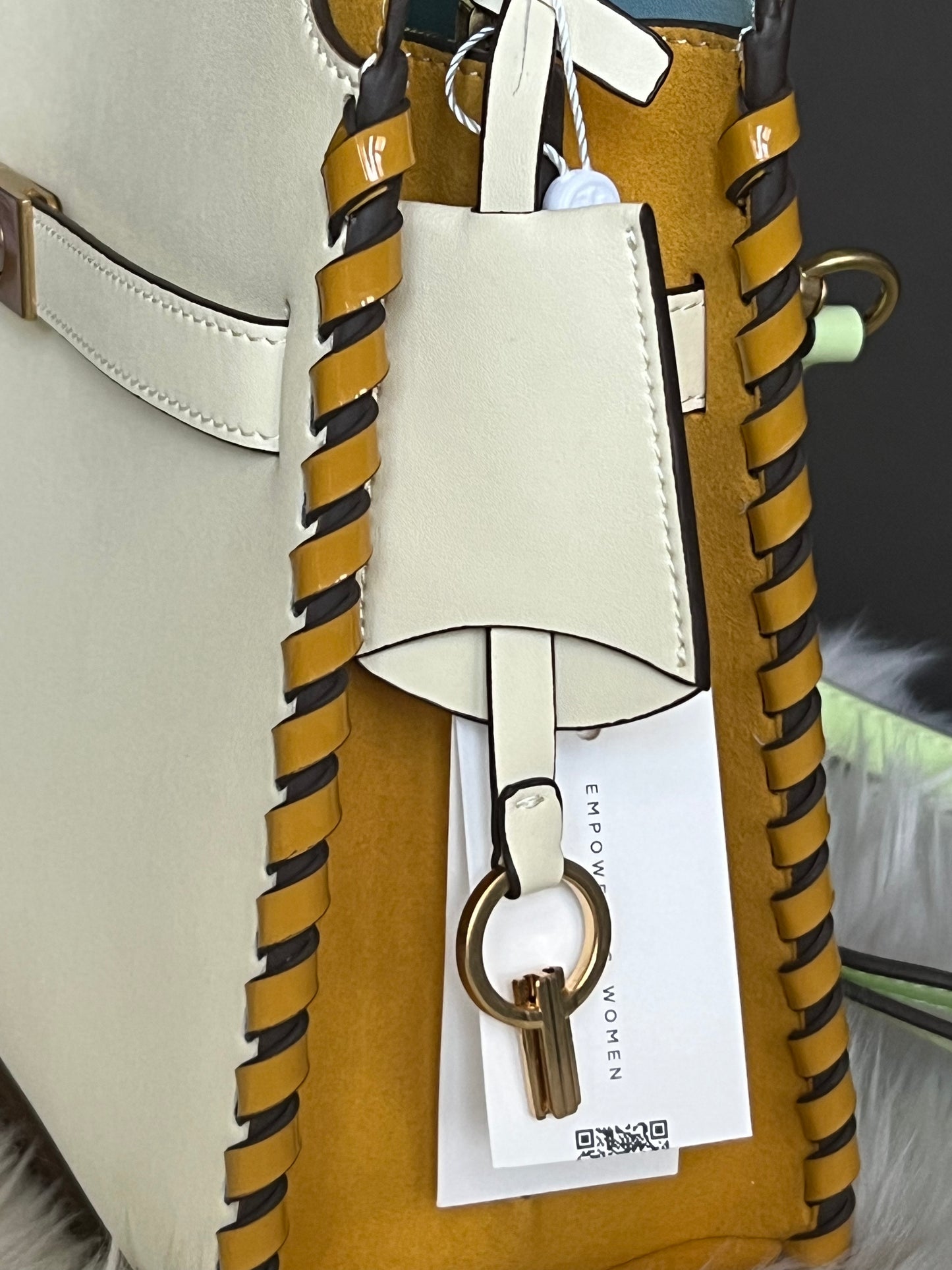 Tory Burch Small Lee Radziwill Whipstitch Double Bag