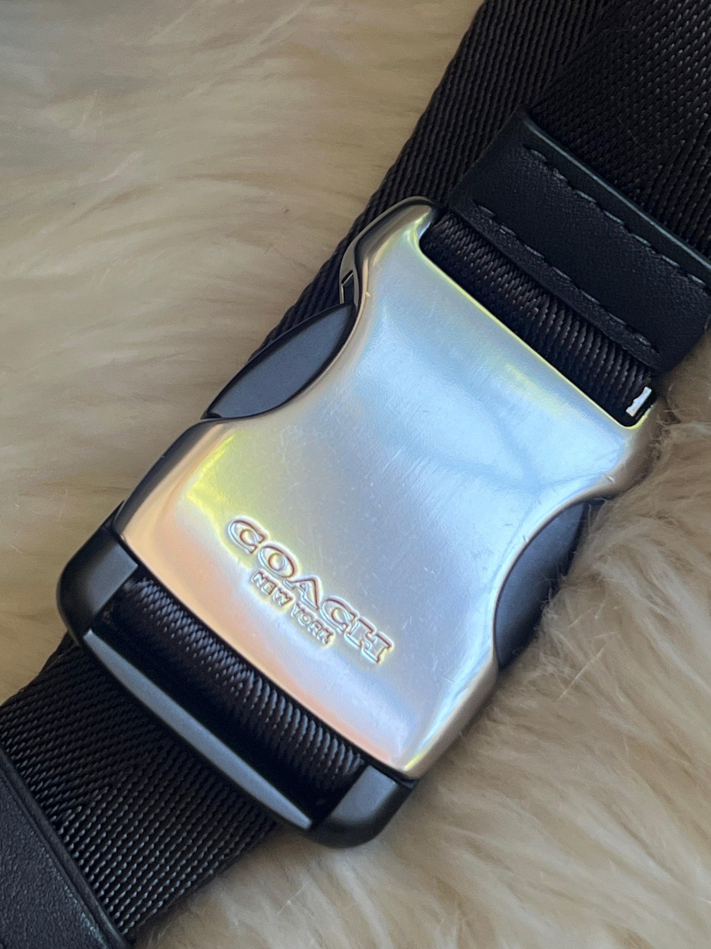 Coach League Belt Bag in Signature Jacquard