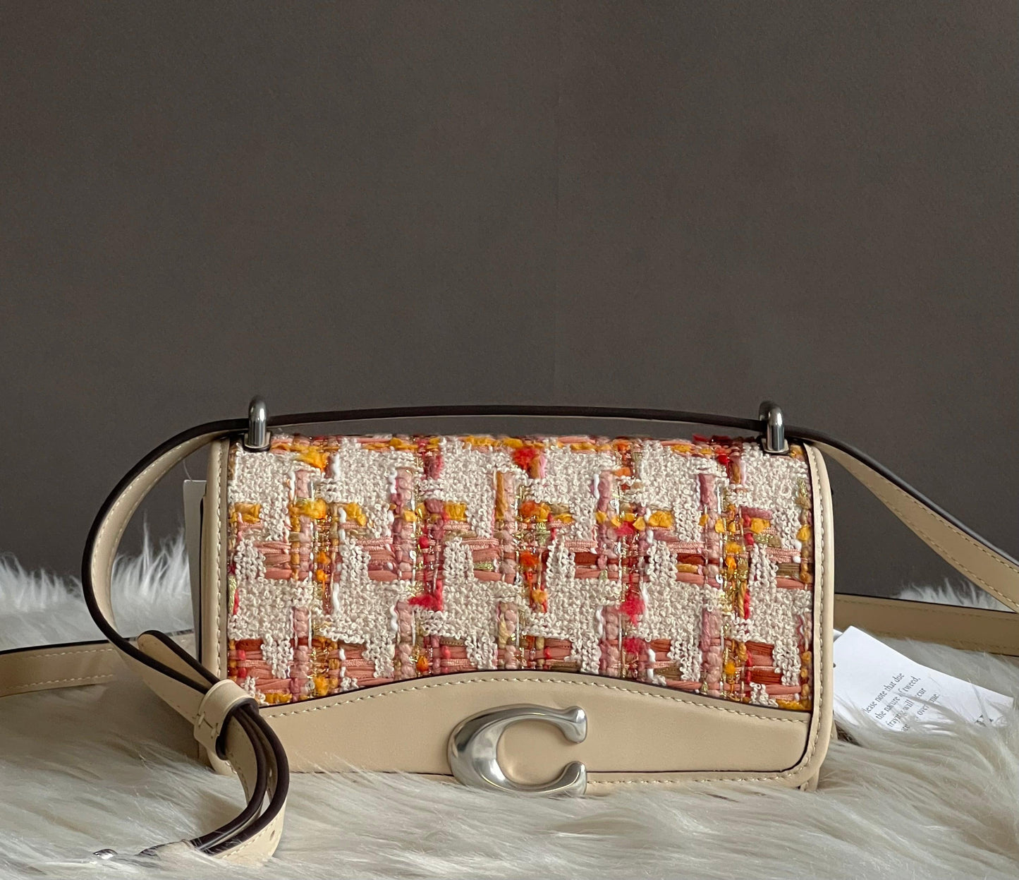 Coach Bandit Crossbody Bag in Tweed