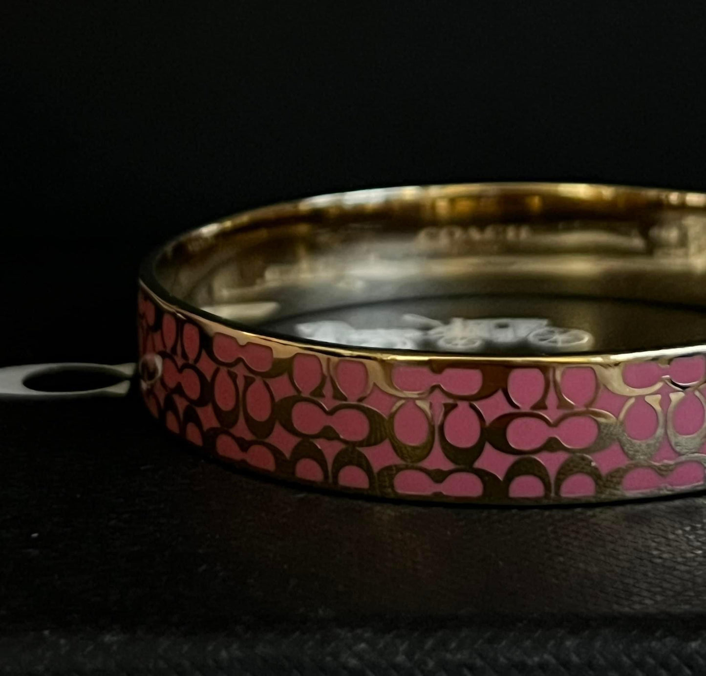 Coach Signature Bangle