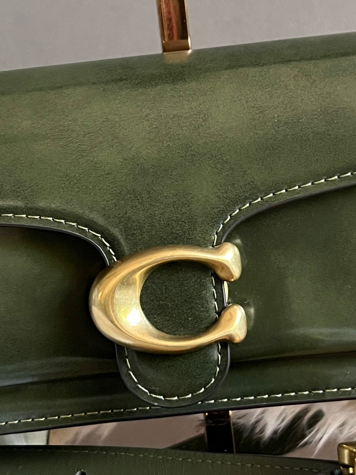 Coach Tabby Shoulder Bag 20 in Spazzolato Leather