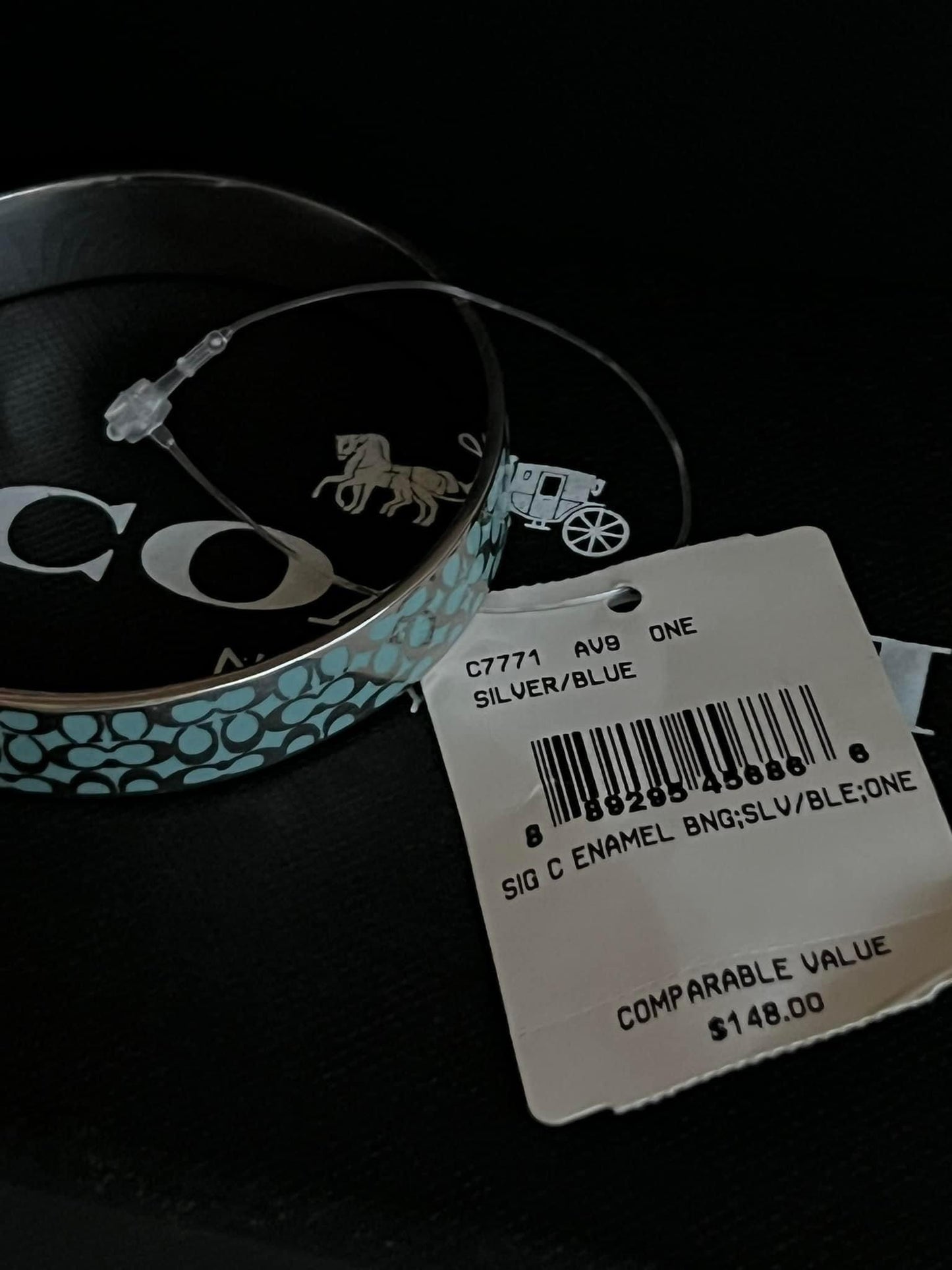 Coach Signature Bangle