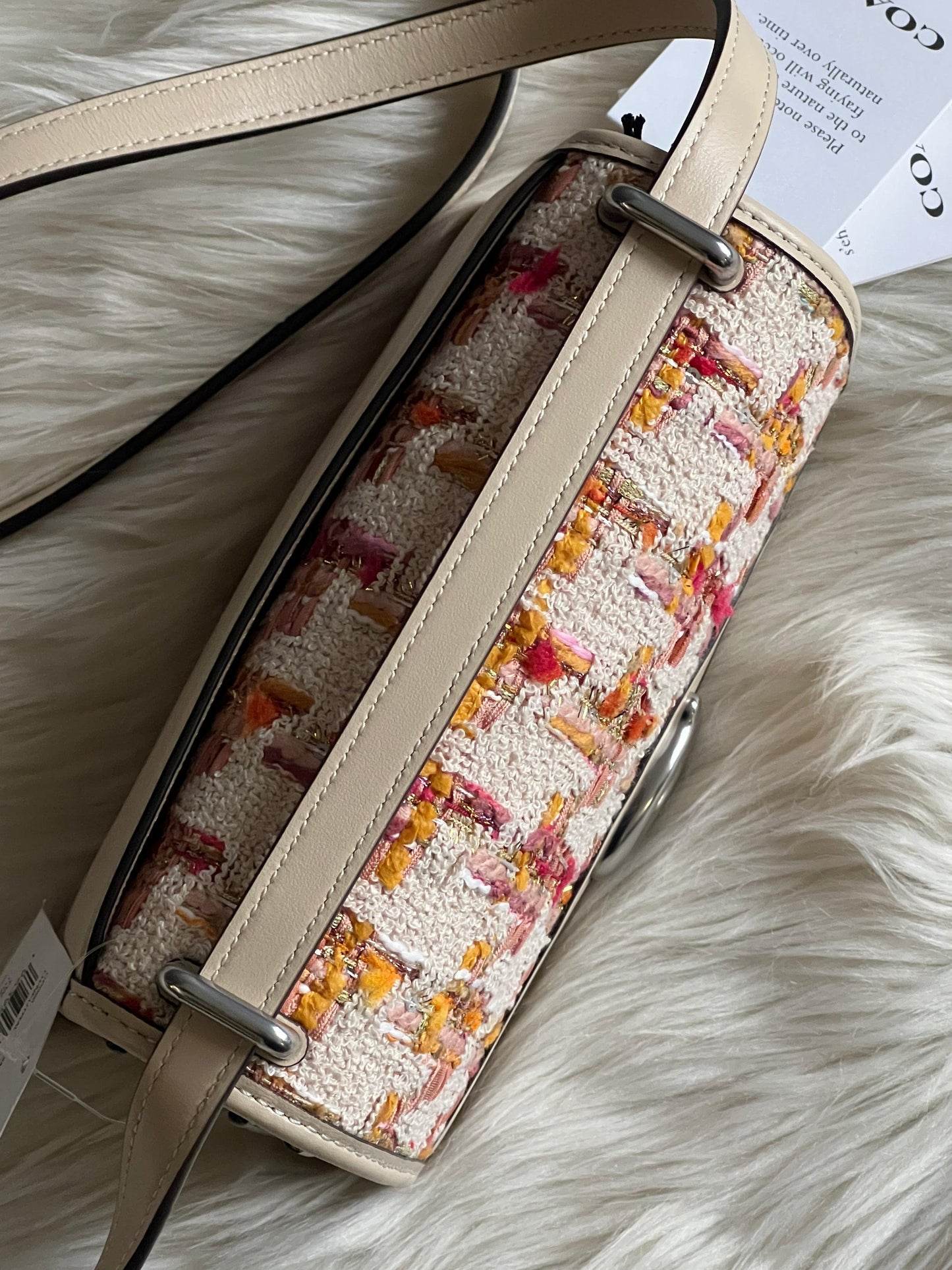 Coach Bandit Crossbody Bag in Tweed