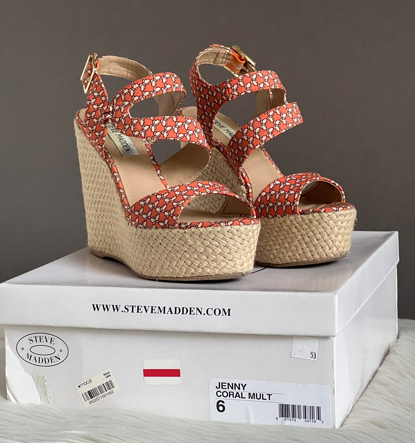 Steve Madden Jenny Wedge Sandals