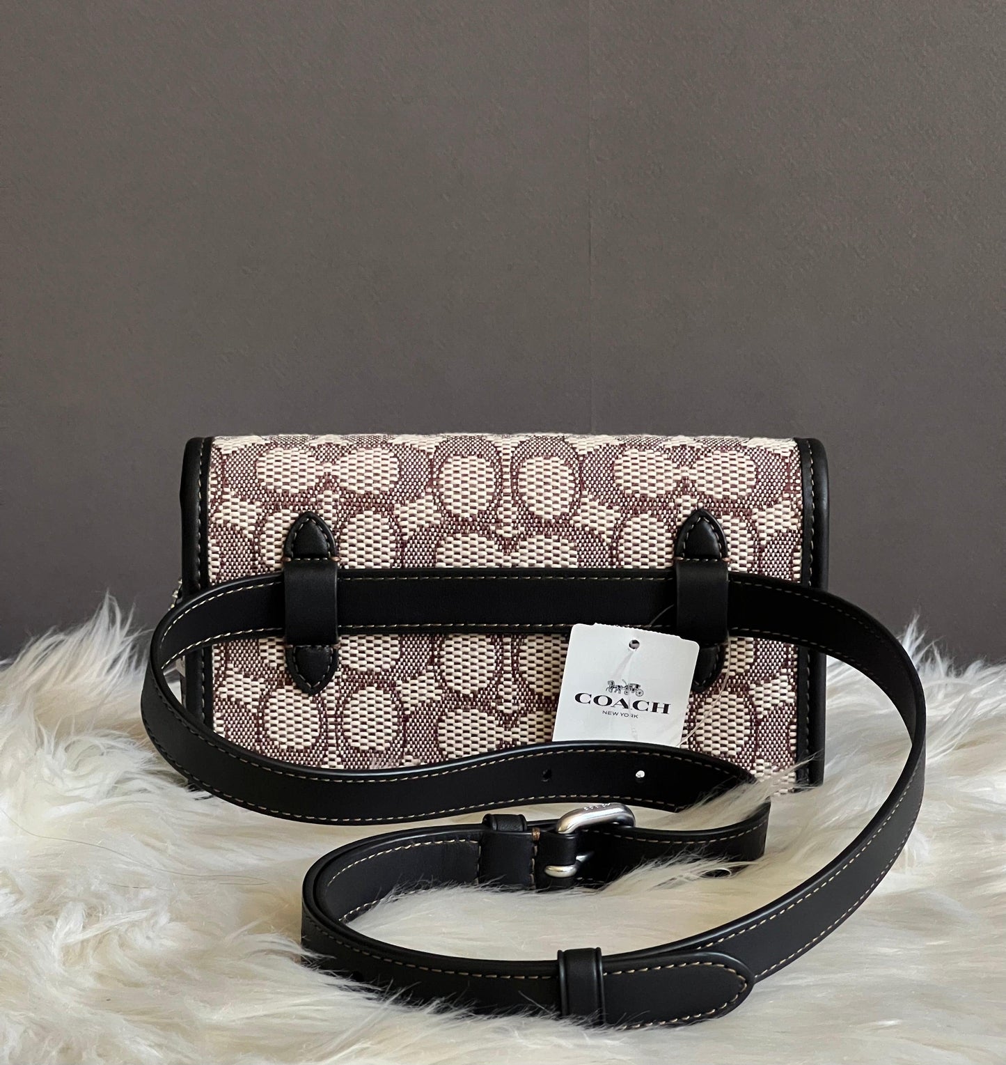 Coach Bandit Belt Bag in Signature Jacquard